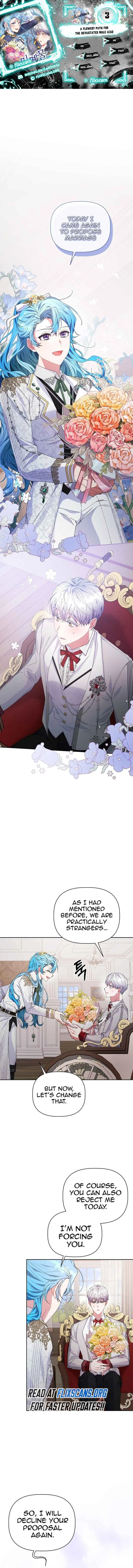 A Flowery Path for the Devastated Male Lead Chapter 3 – Page 1
