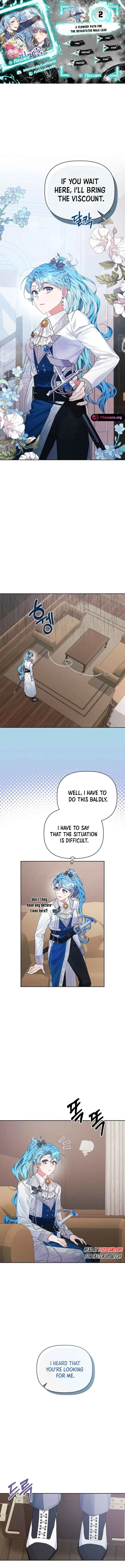 A Flowery Path for the Devastated Male Lead Chapter 2 – Page 1