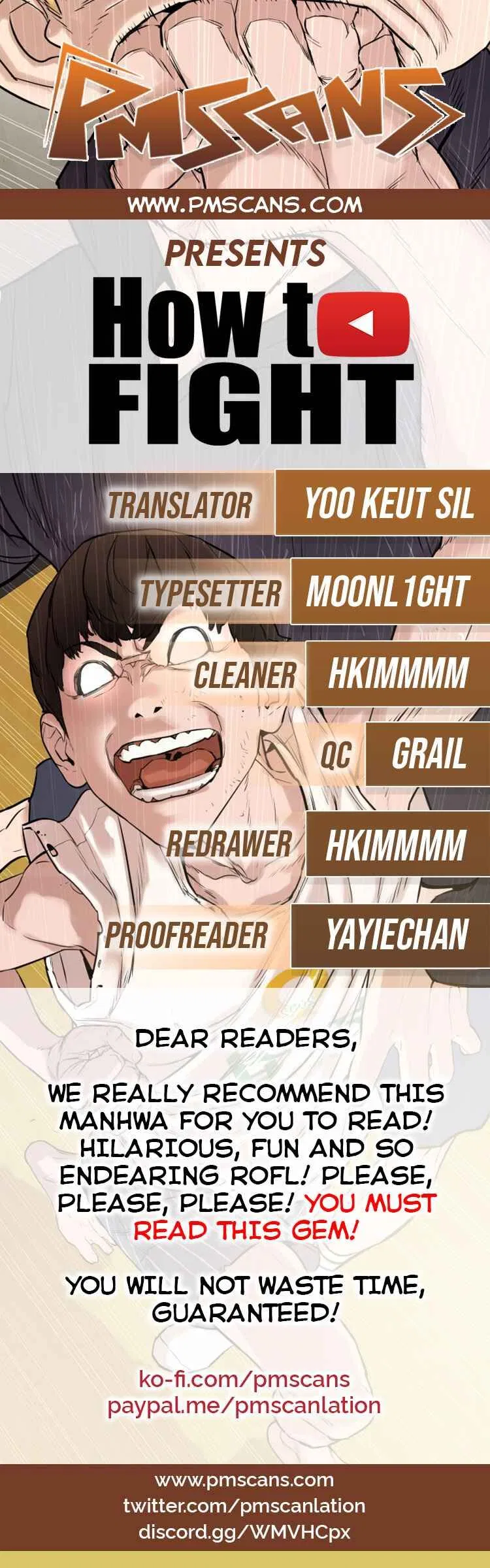 How to Fight manga Chapter 1 – Page 1