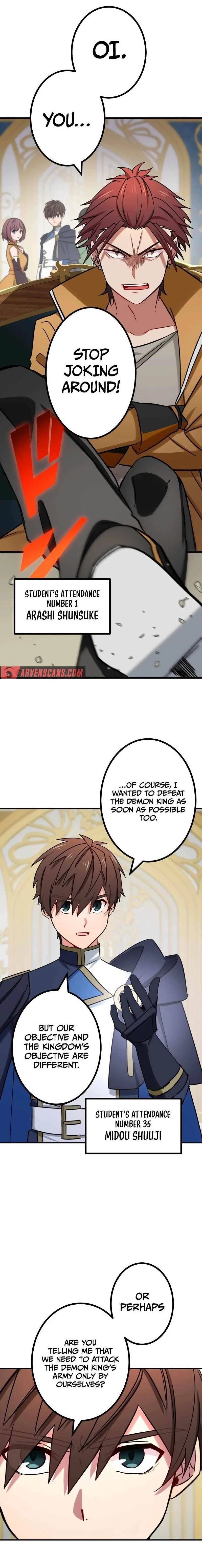 The strongest assassin gets transferred to another world with his whole class Chapter 55 – Page 1