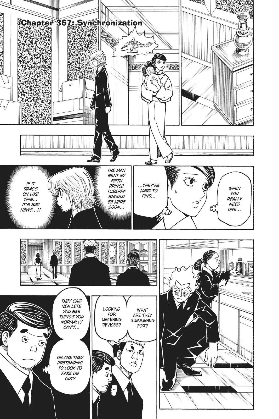 Hunter x Hunter Chapter 367 – Page 1