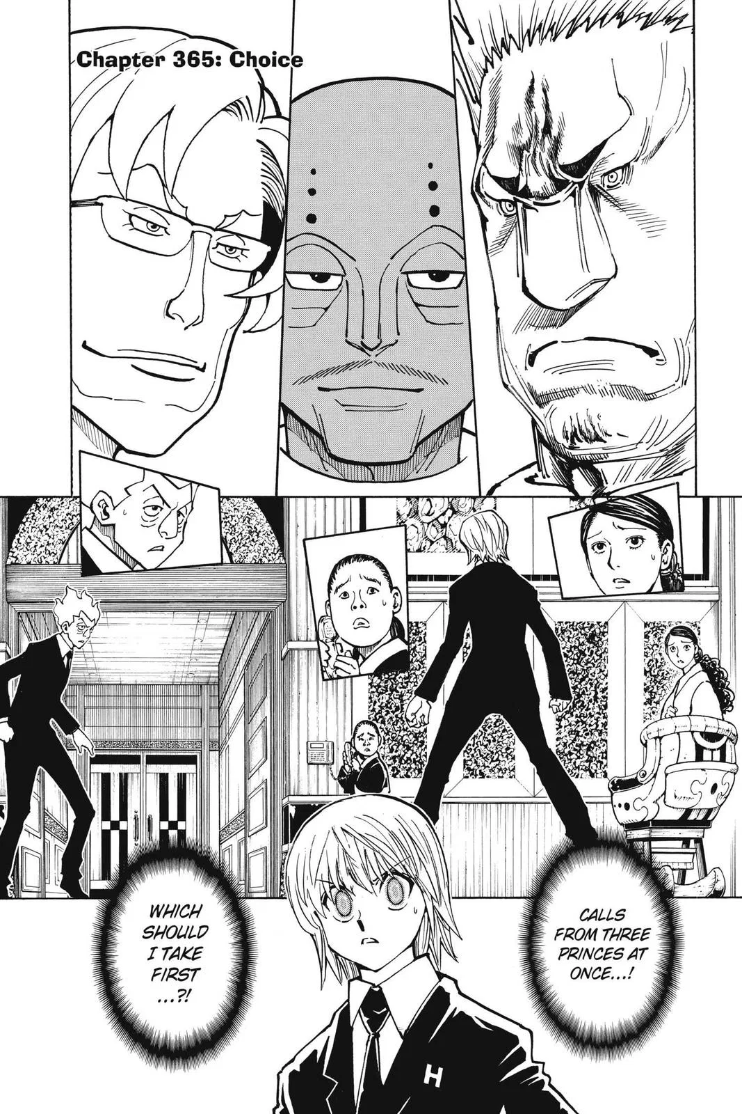 Hunter x Hunter Chapter 365 – Page 1
