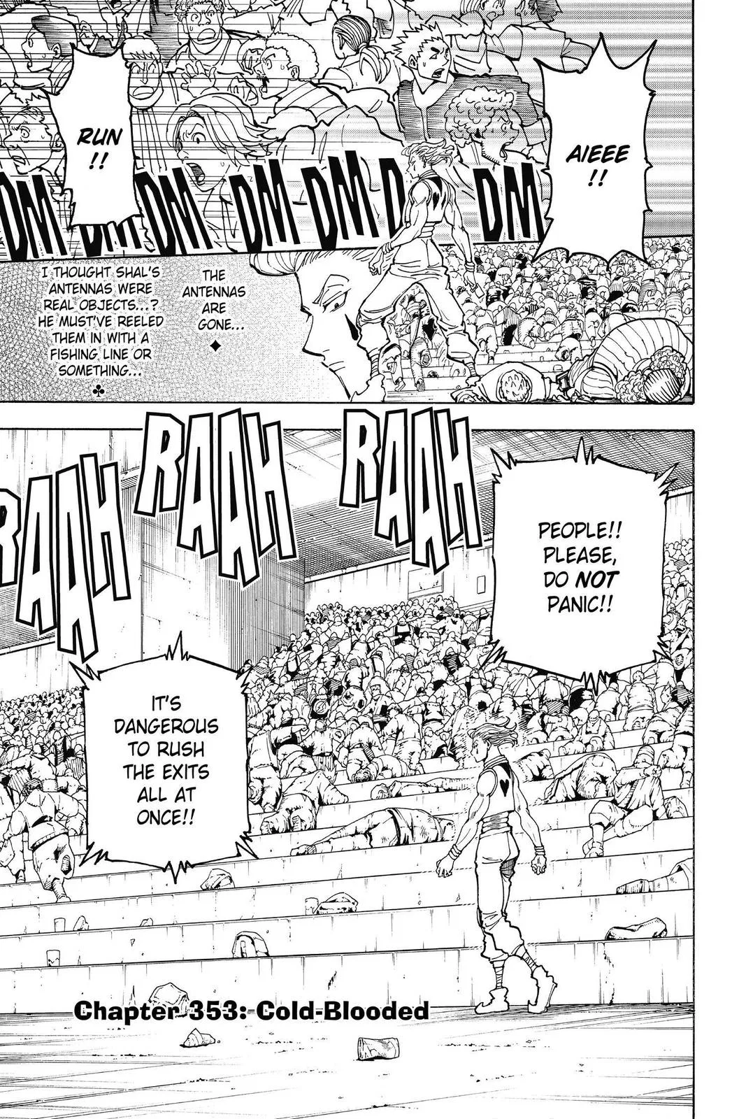Hunter x Hunter Chapter 353 – Page 1