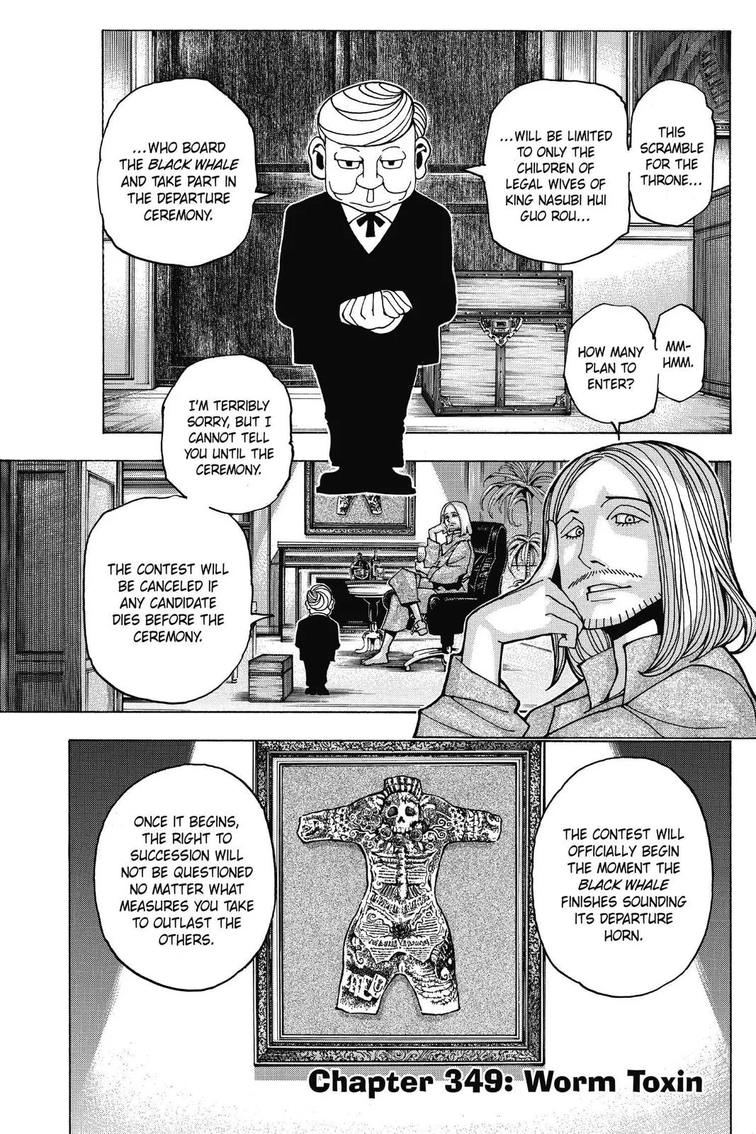 Hunter x Hunter Chapter 349 – Page 1