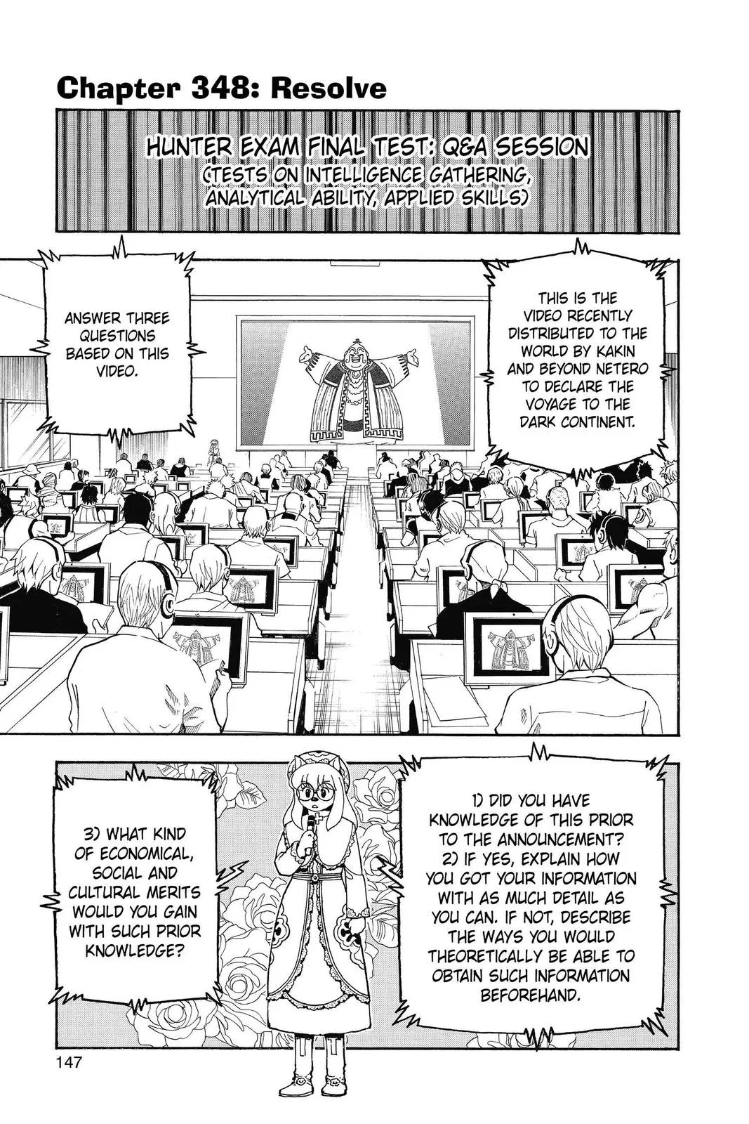 Hunter x Hunter Chapter 348 – Page 1