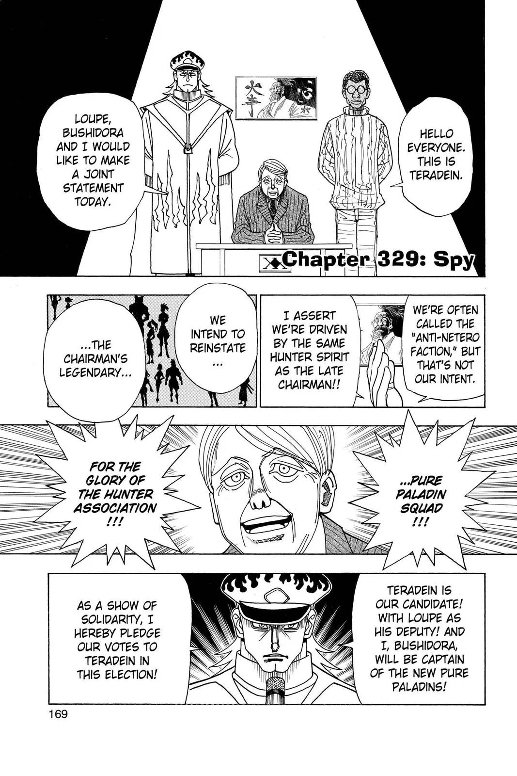Hunter x Hunter Chapter 329 – Page 1