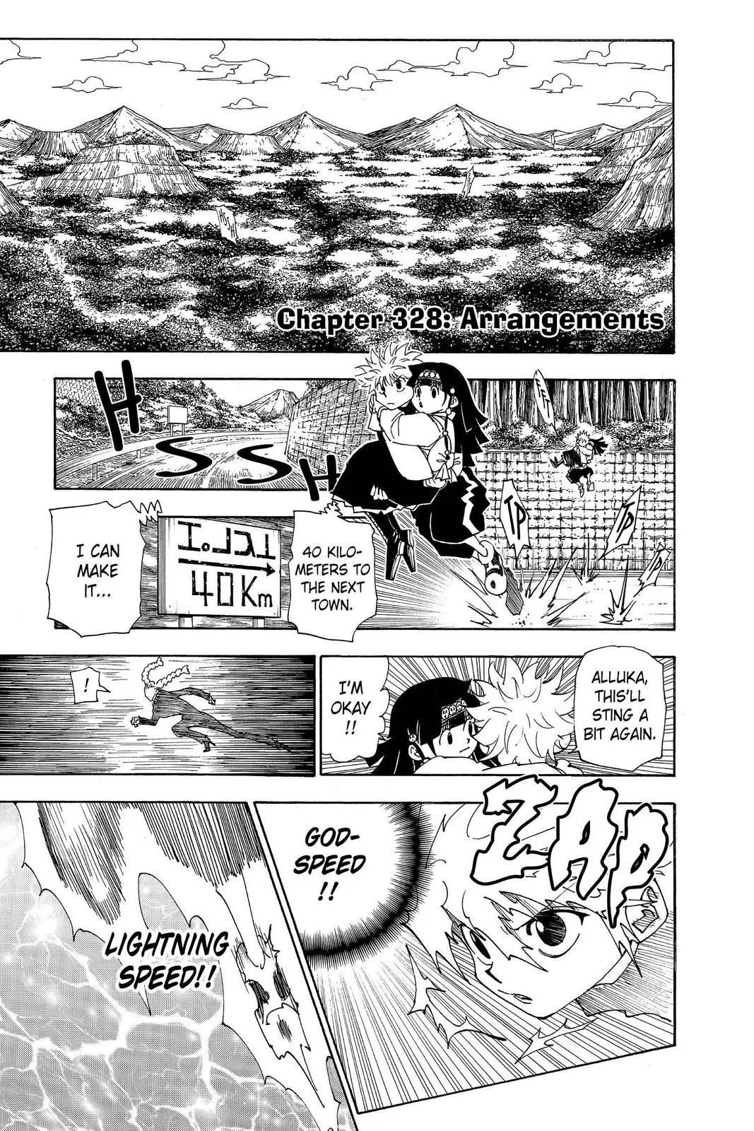 Hunter x Hunter Chapter 328 – Page 1