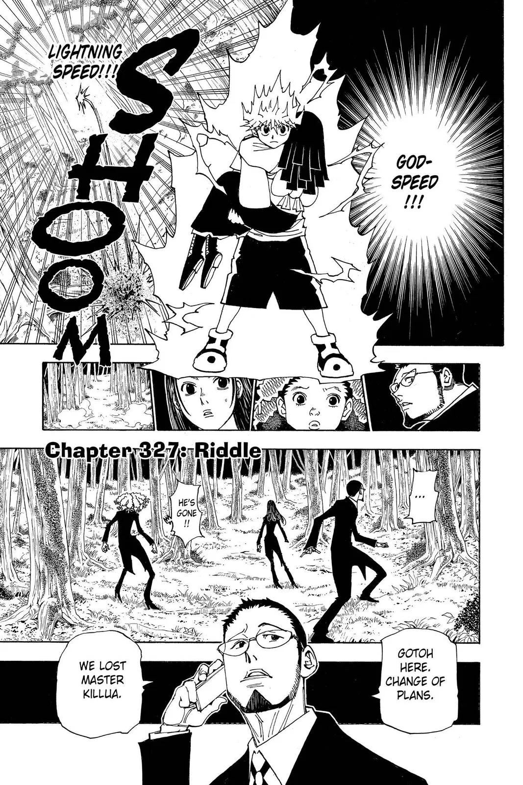 Hunter x Hunter Chapter 327 – Page 1