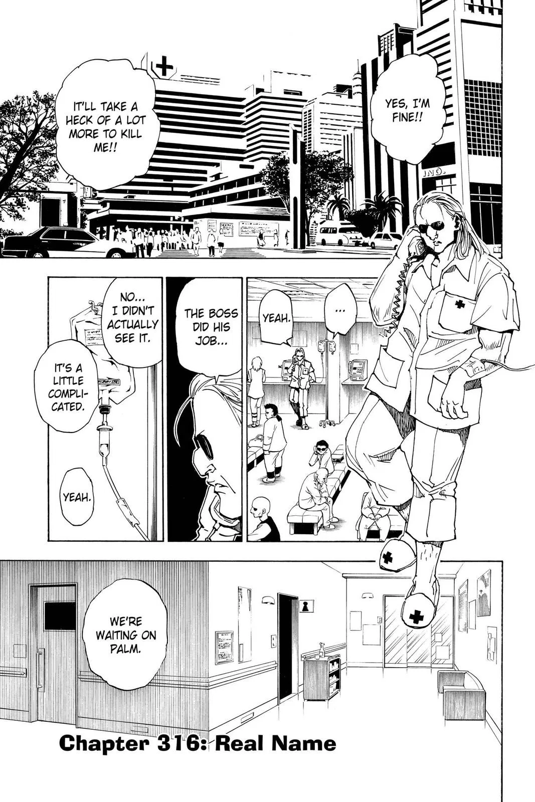 Hunter x Hunter Chapter 316 – Page 1