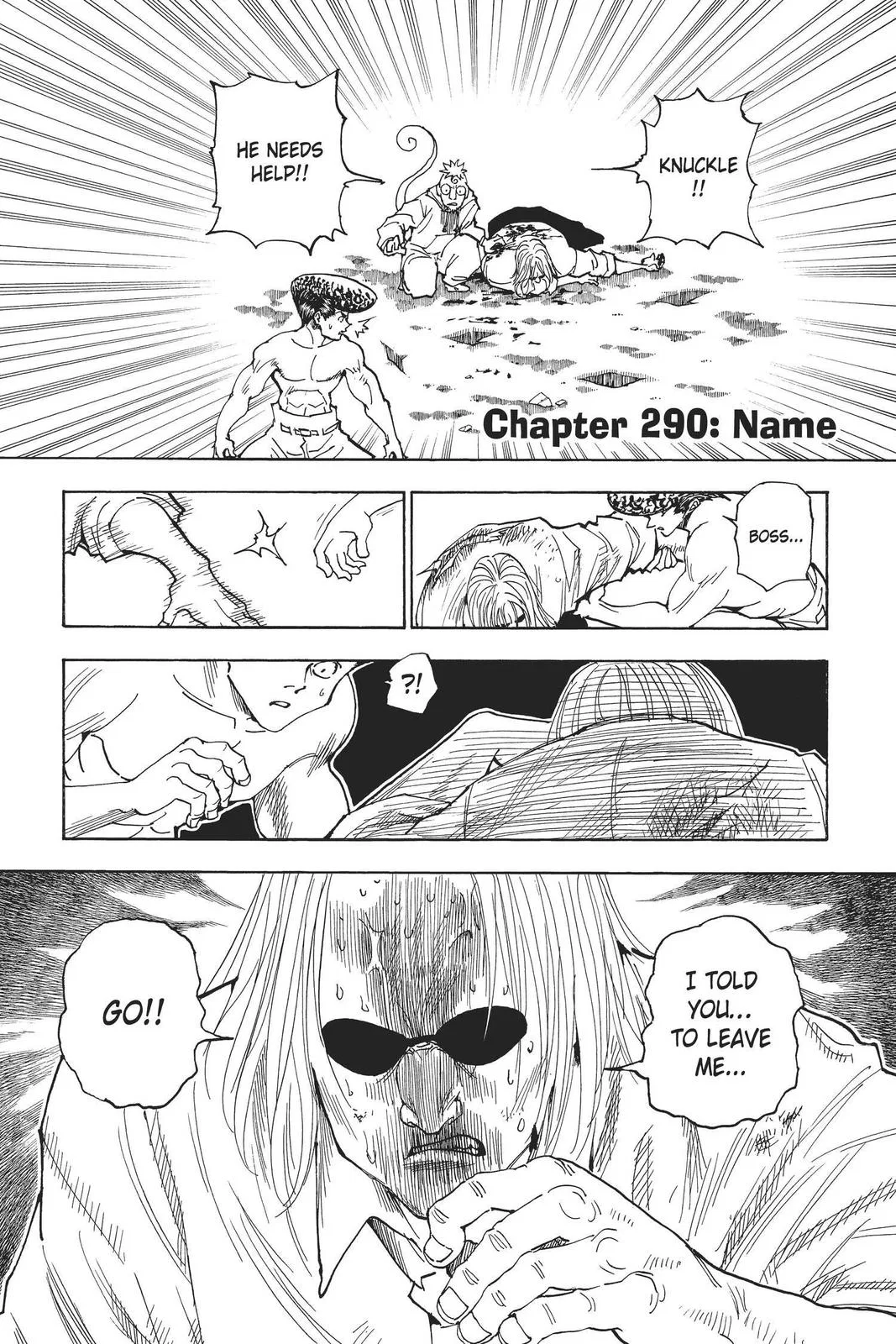 Hunter x Hunter Chapter 290 – Page 1