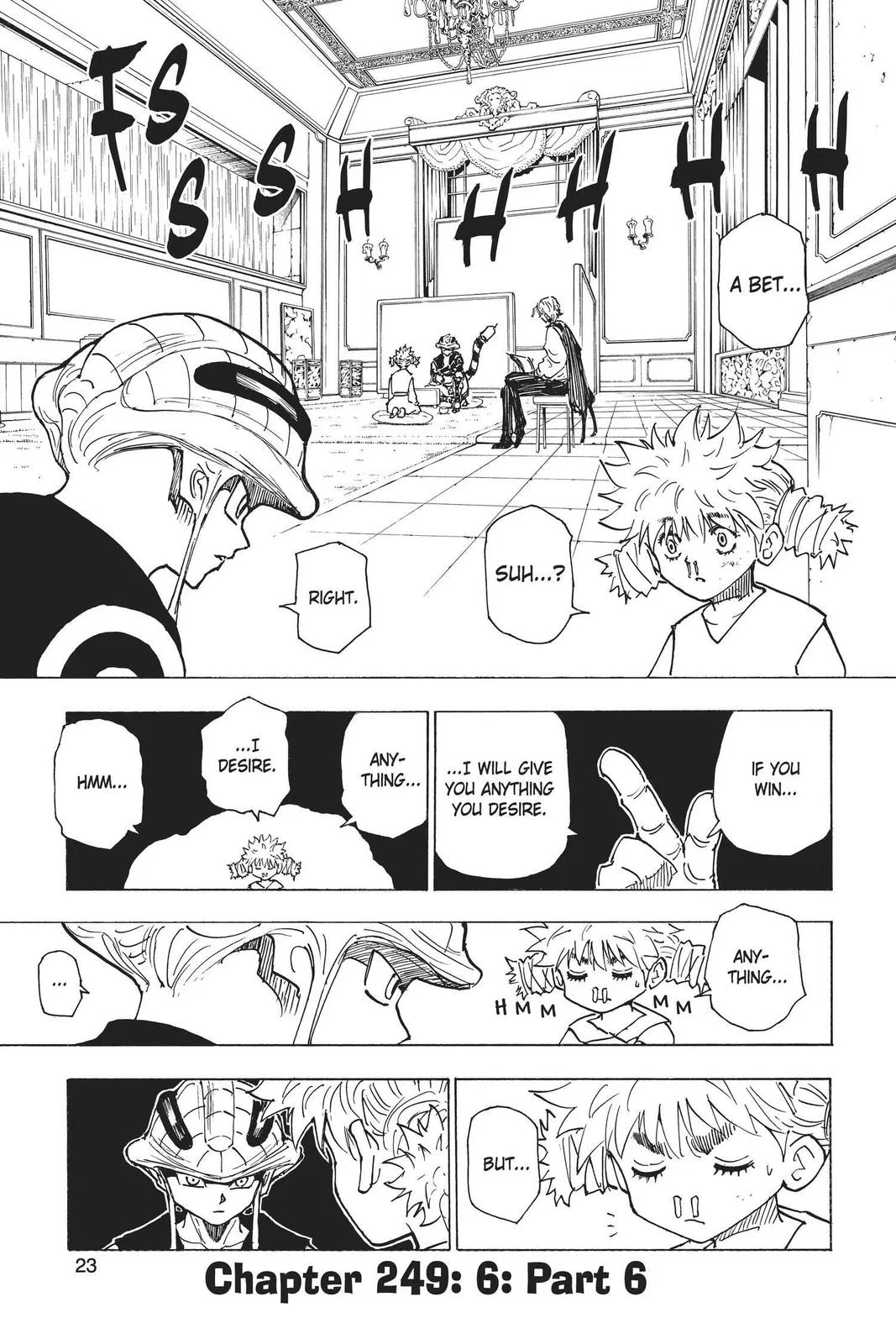 Hunter x Hunter Chapter 249 – Page 1