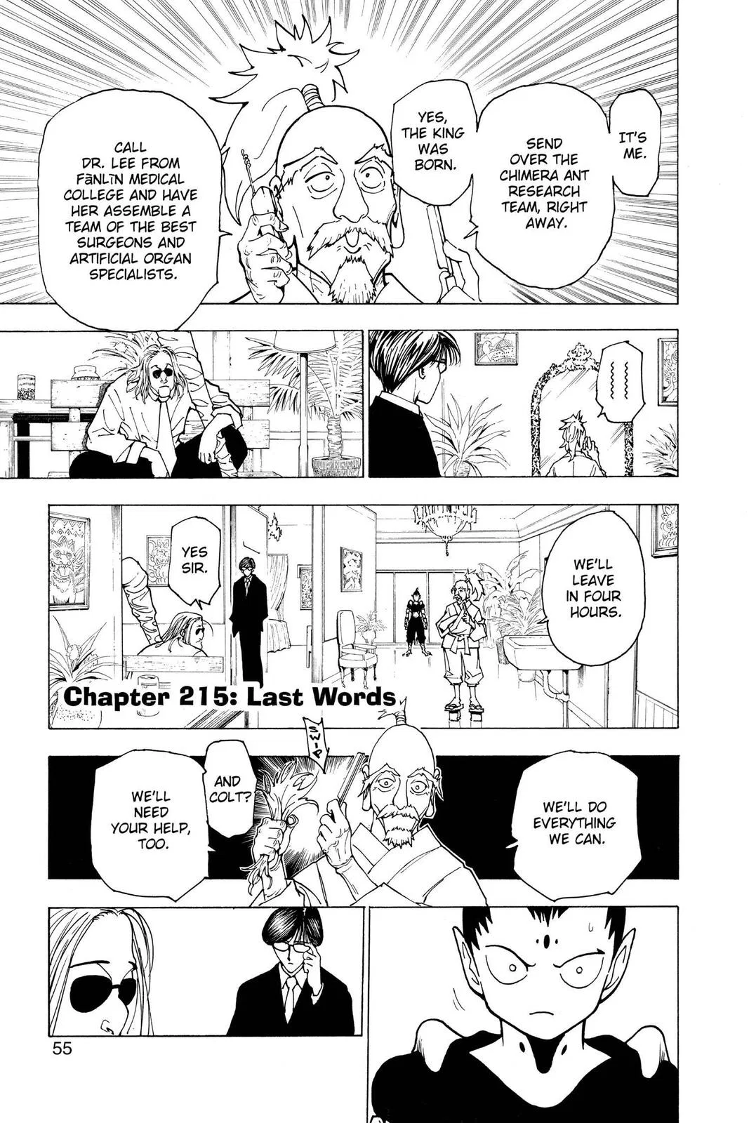 Hunter x Hunter Chapter 215 – Page 1