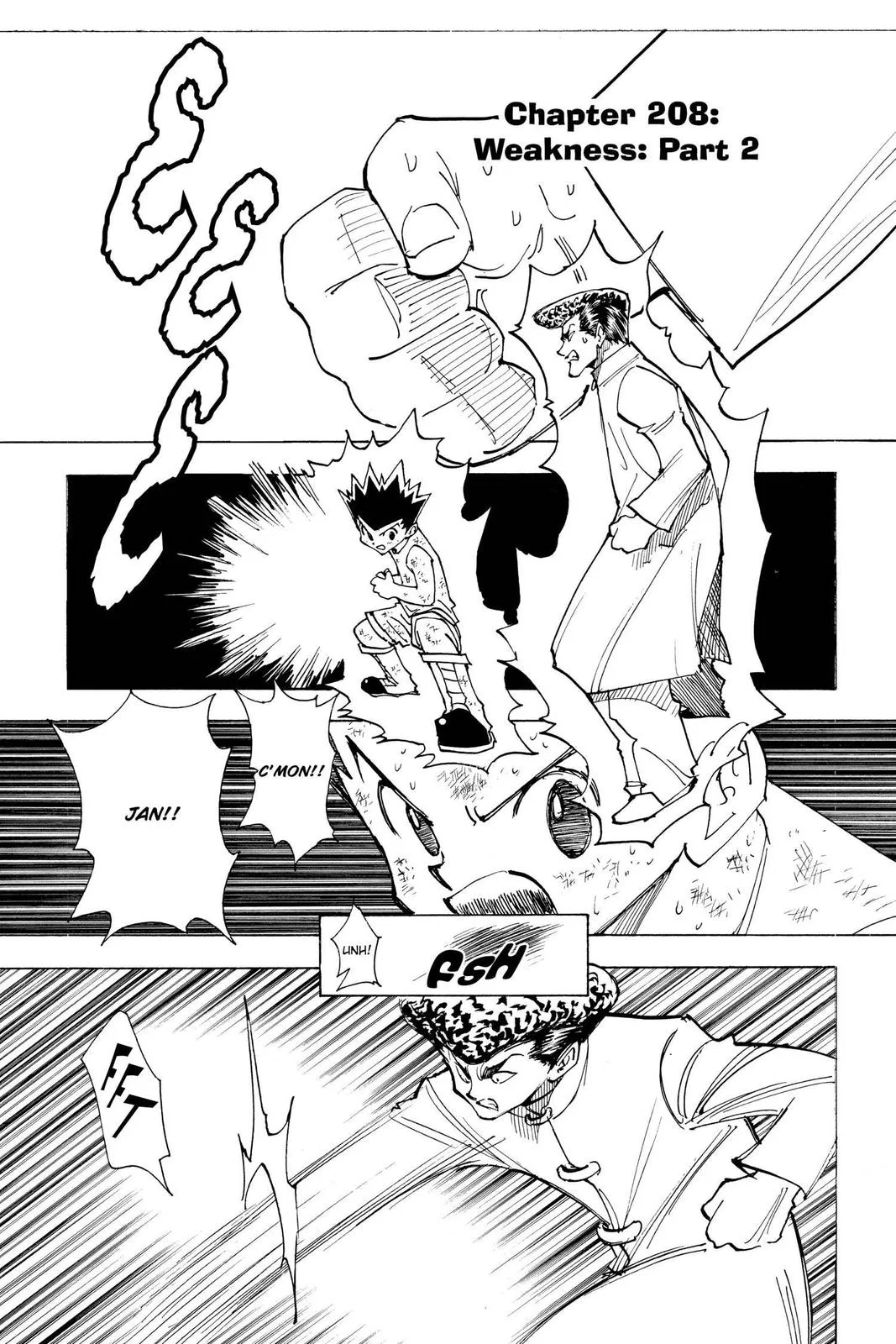 Hunter x Hunter Chapter 208 – Page 1