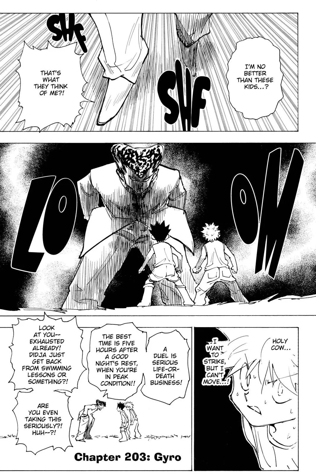 Hunter x Hunter Chapter 203 – Page 1