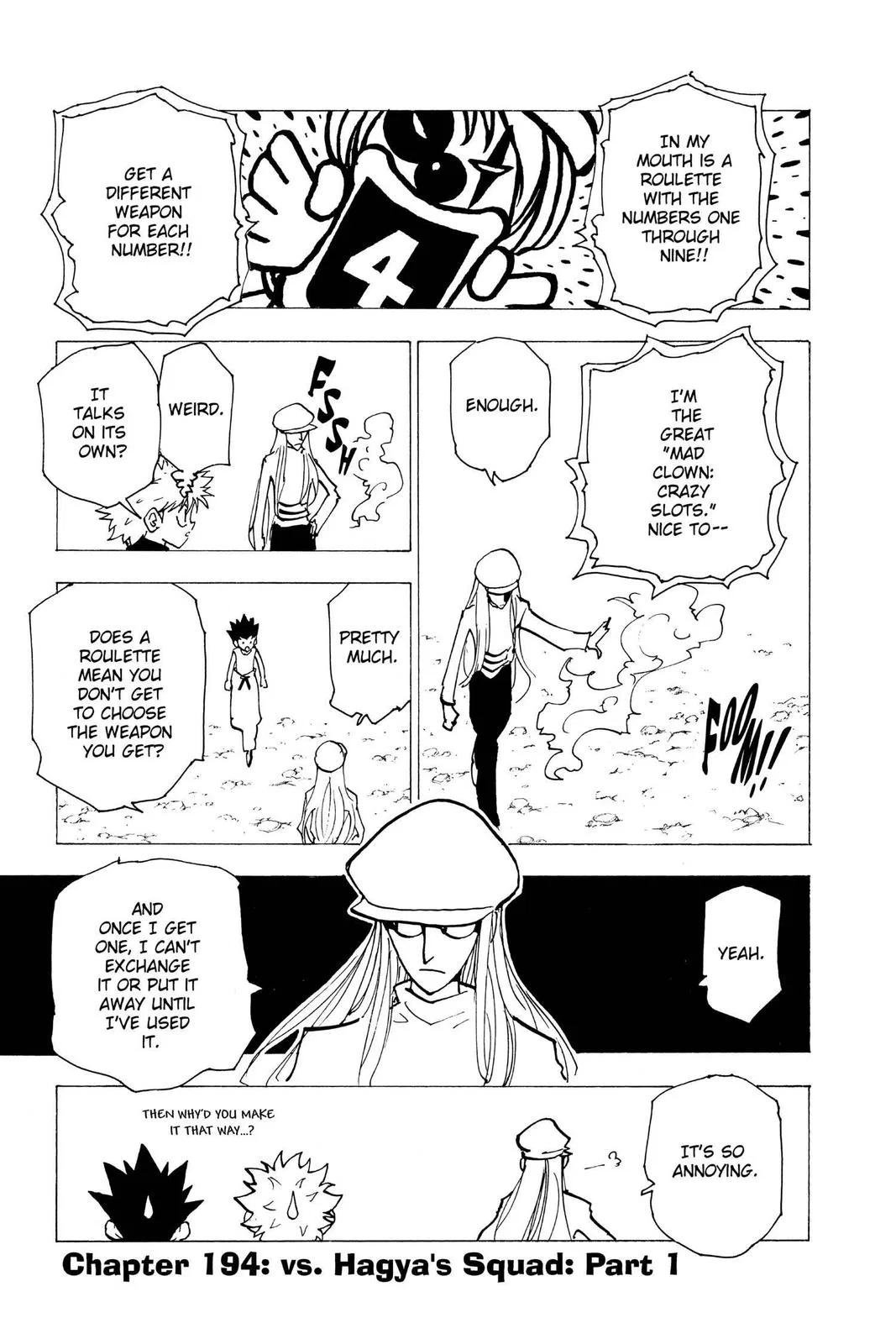 Hunter x Hunter Chapter 194 – Page 1
