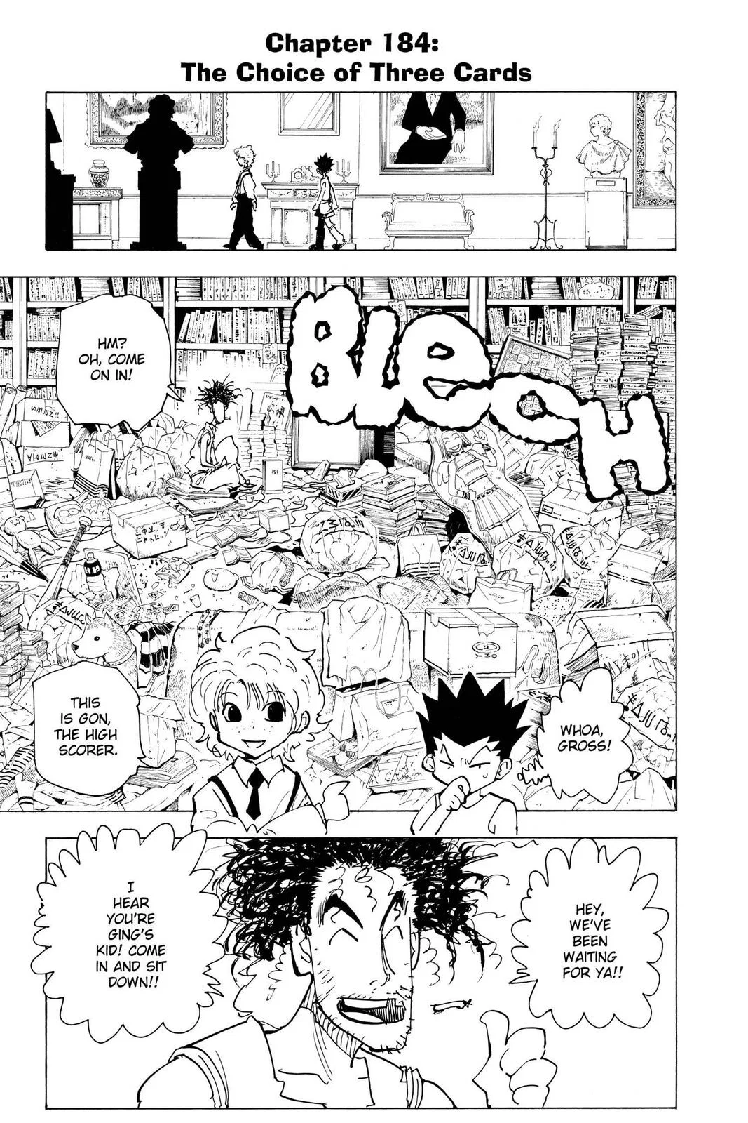 Hunter x Hunter Chapter 184 – Page 1