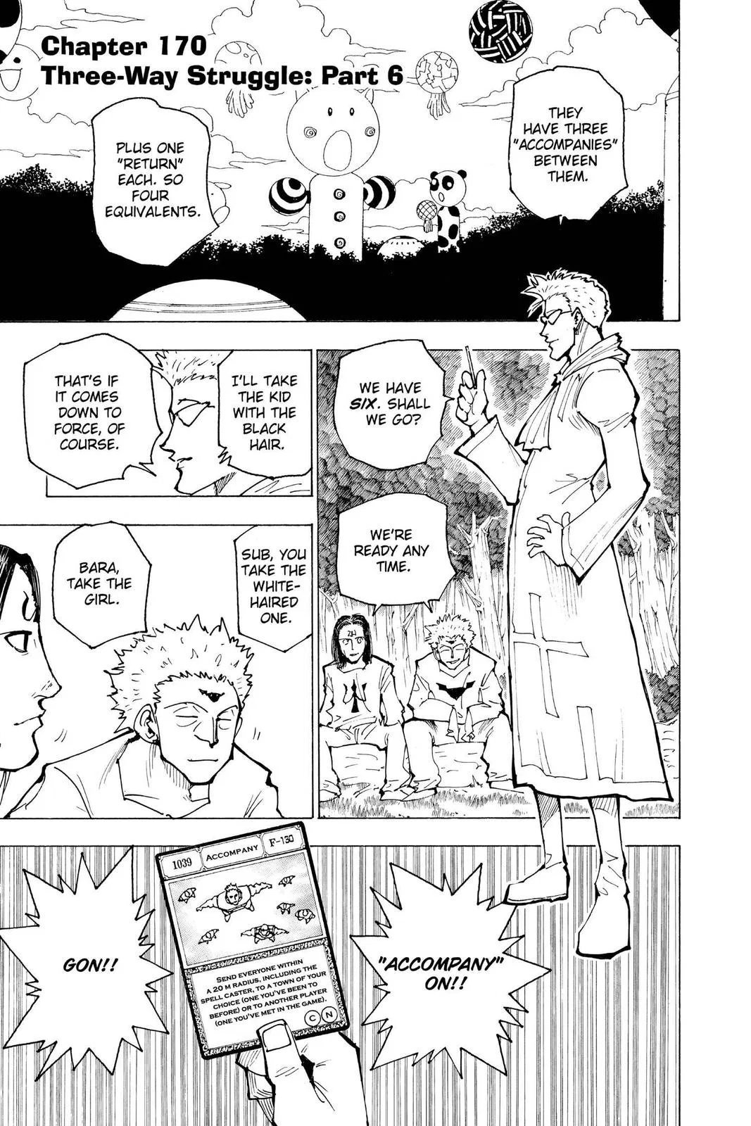 Hunter x Hunter Chapter 175 – Page 1