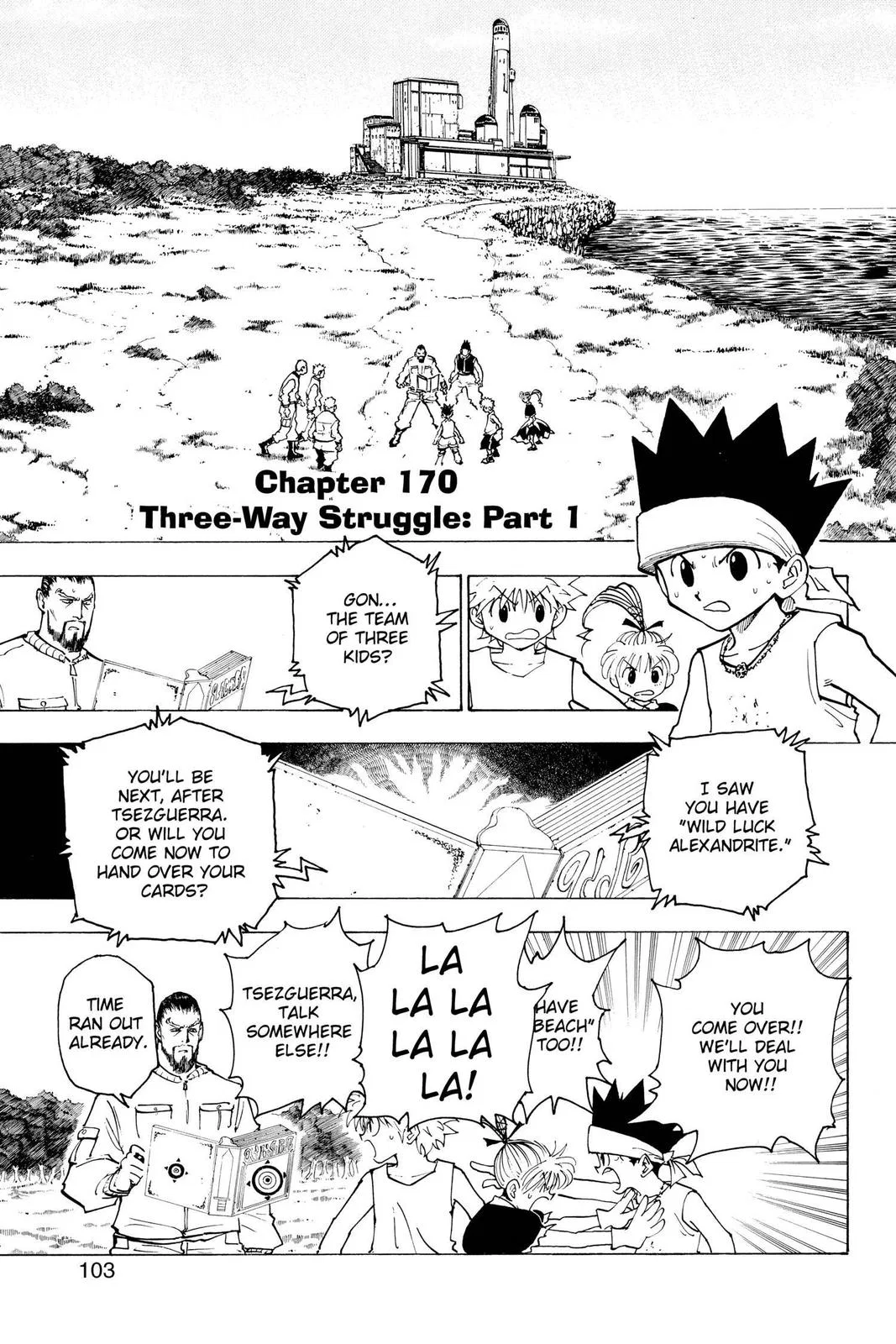 Hunter x Hunter Chapter 170 – Page 1