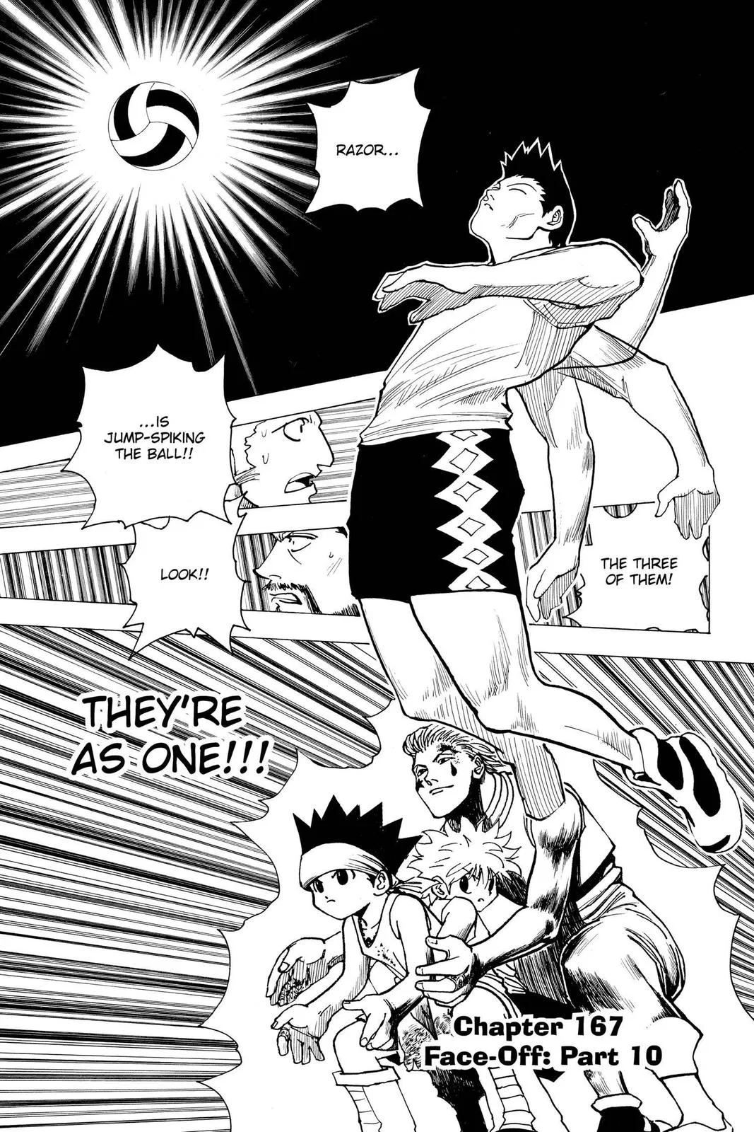 Hunter x Hunter Chapter 167 – Page 1