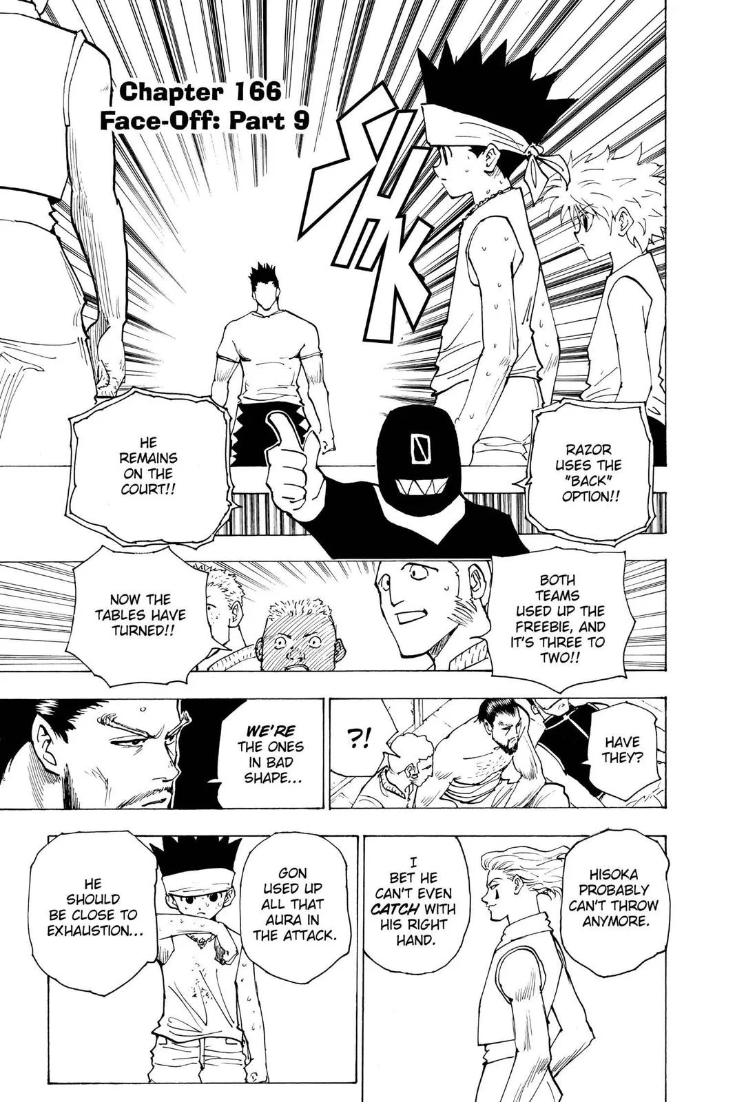 Hunter x Hunter Chapter 166 – Page 1