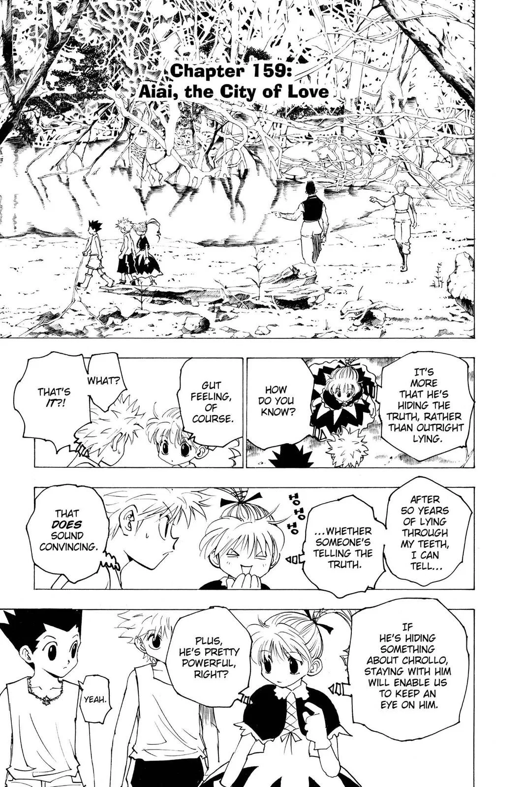 Hunter x Hunter Chapter 159 – Page 1