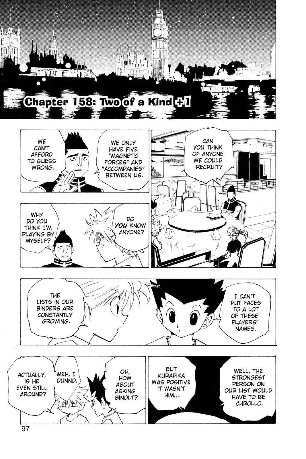 Hunter x Hunter Chapter 158 – Page 1