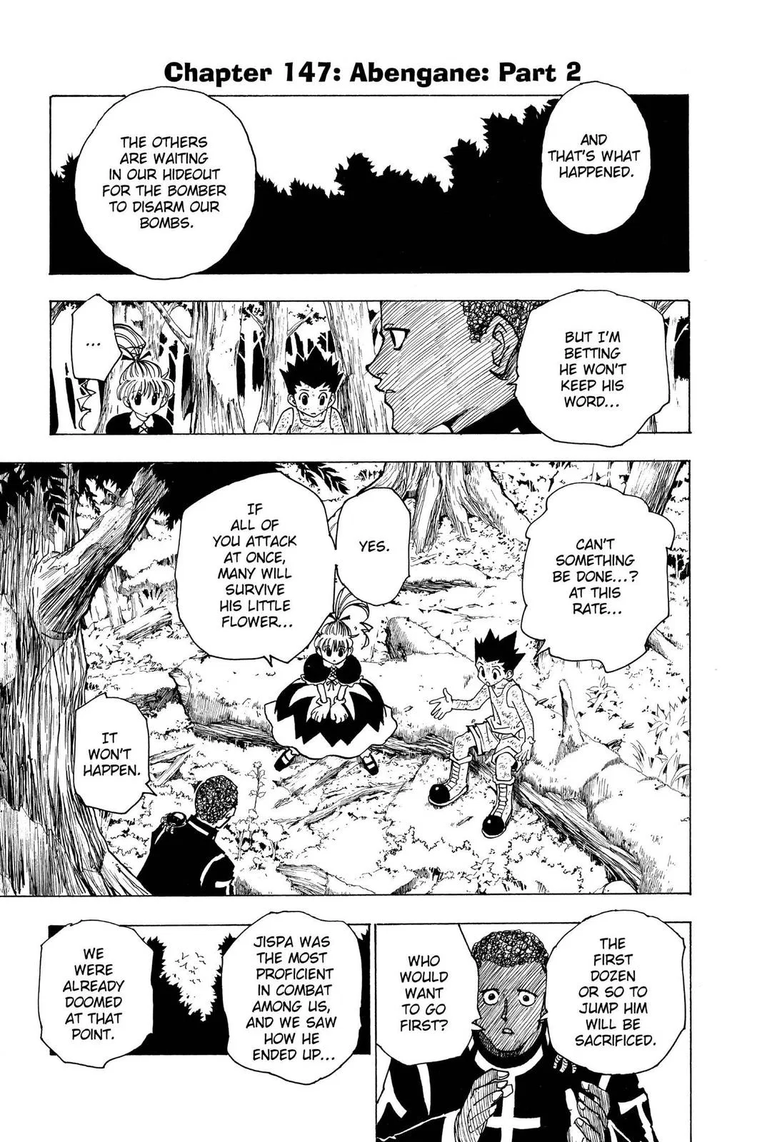 Hunter x Hunter Chapter 147 – Page 1