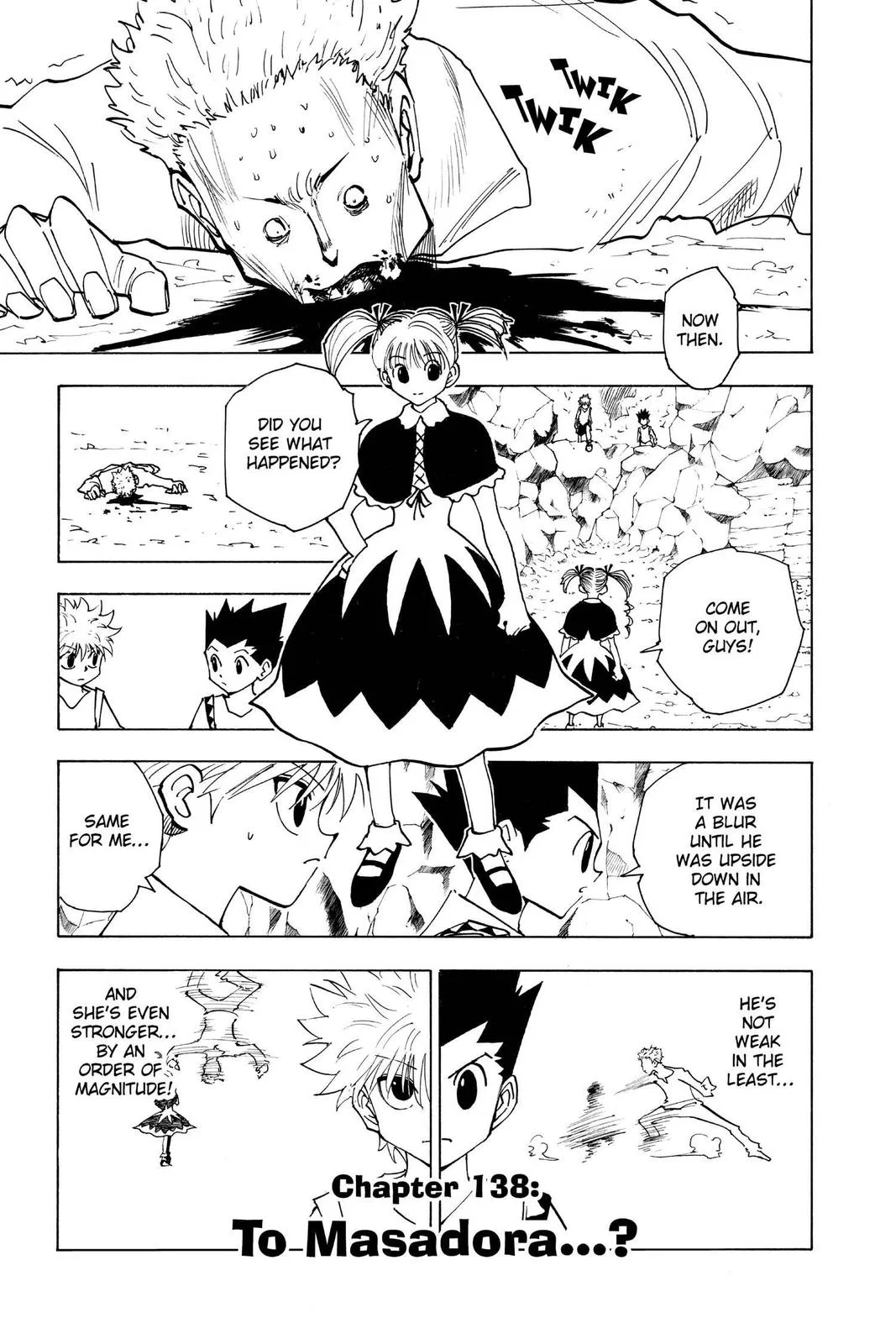 Hunter x Hunter Chapter 138 – Page 1
