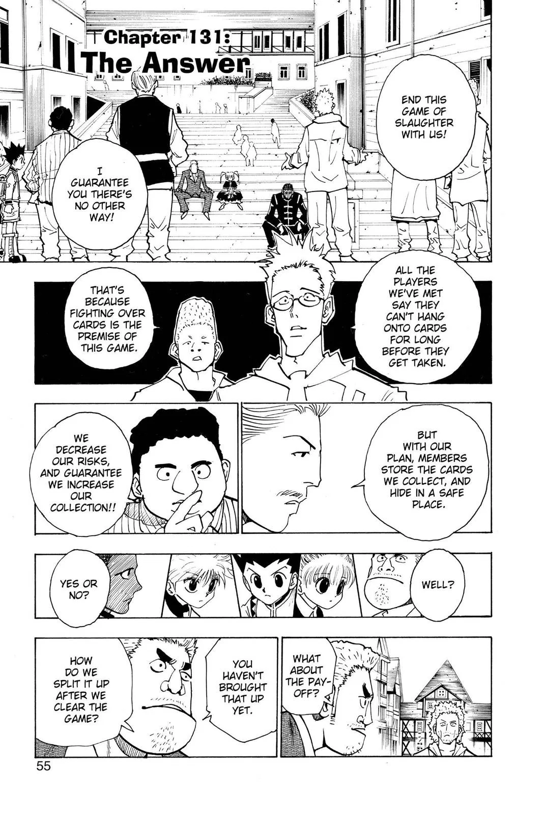 Hunter x Hunter Chapter 131 – Page 1
