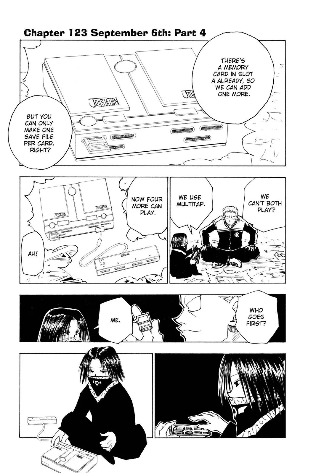 Hunter x Hunter Chapter 123 – Page 1