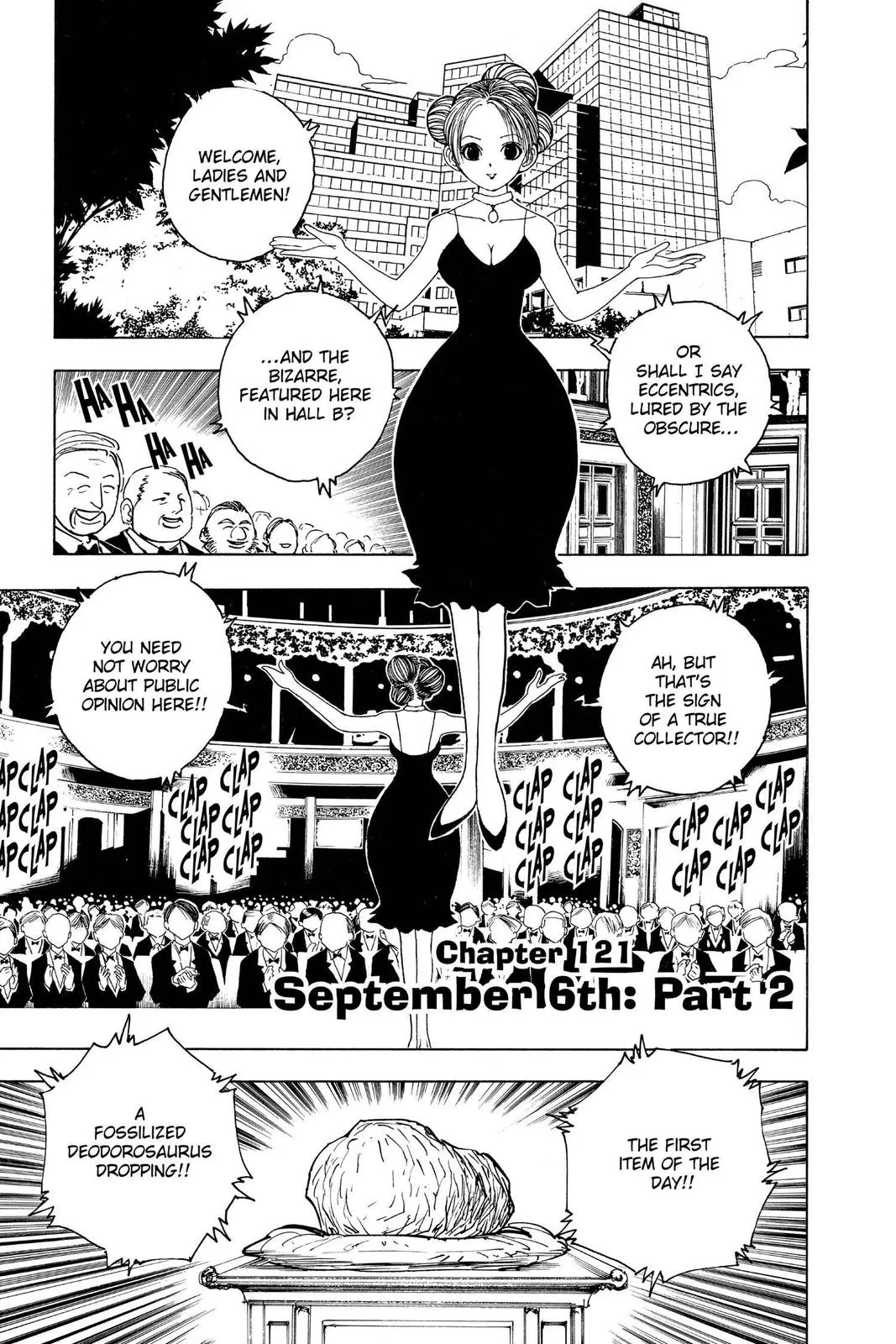 Hunter x Hunter Chapter 121 – Page 1