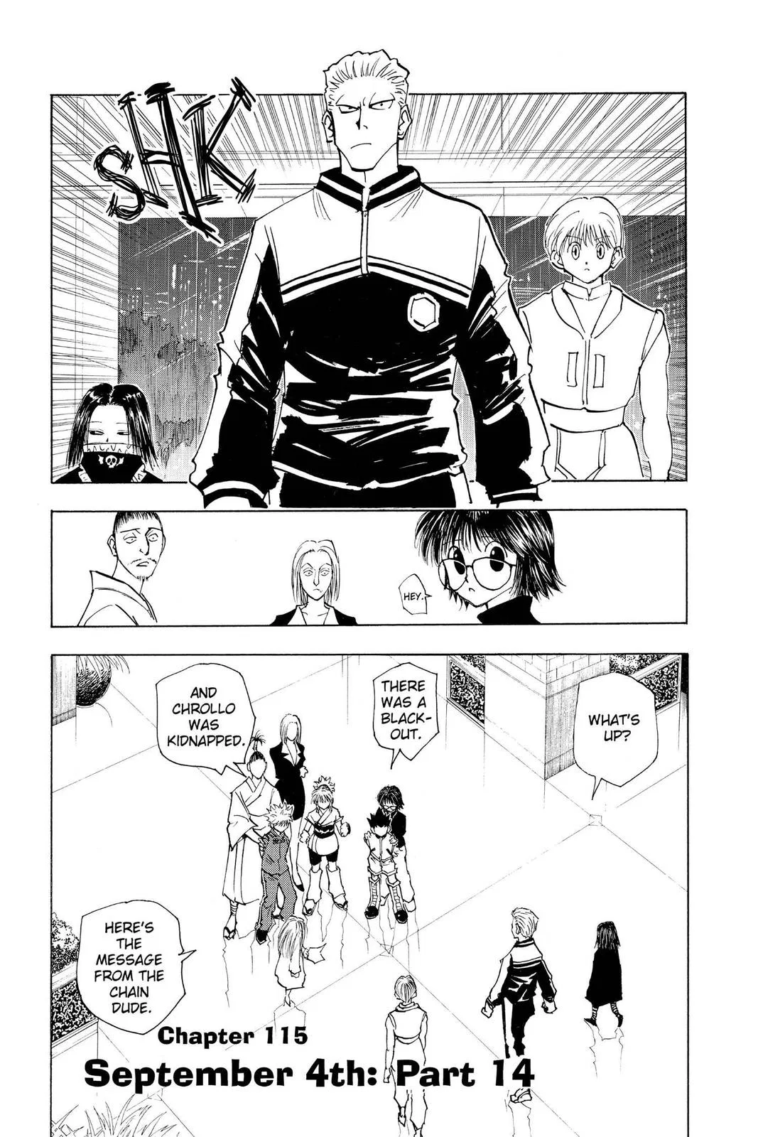 Hunter x Hunter Chapter 115 – Page 1