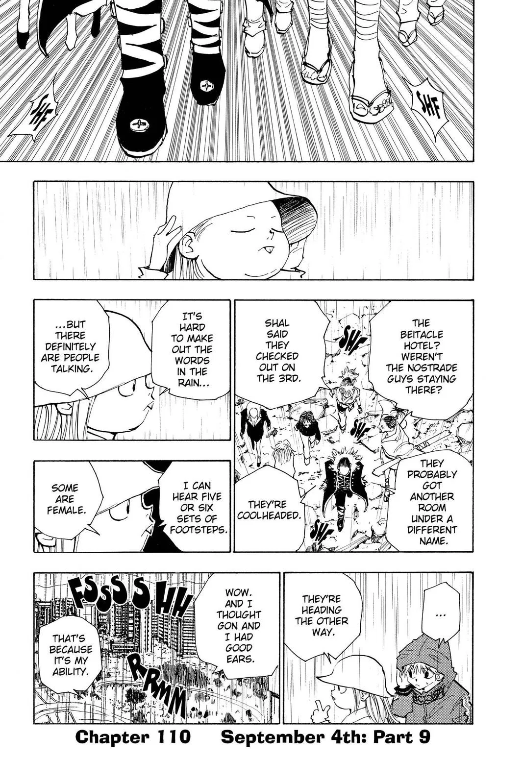 Hunter x Hunter Chapter 110 – Page 1