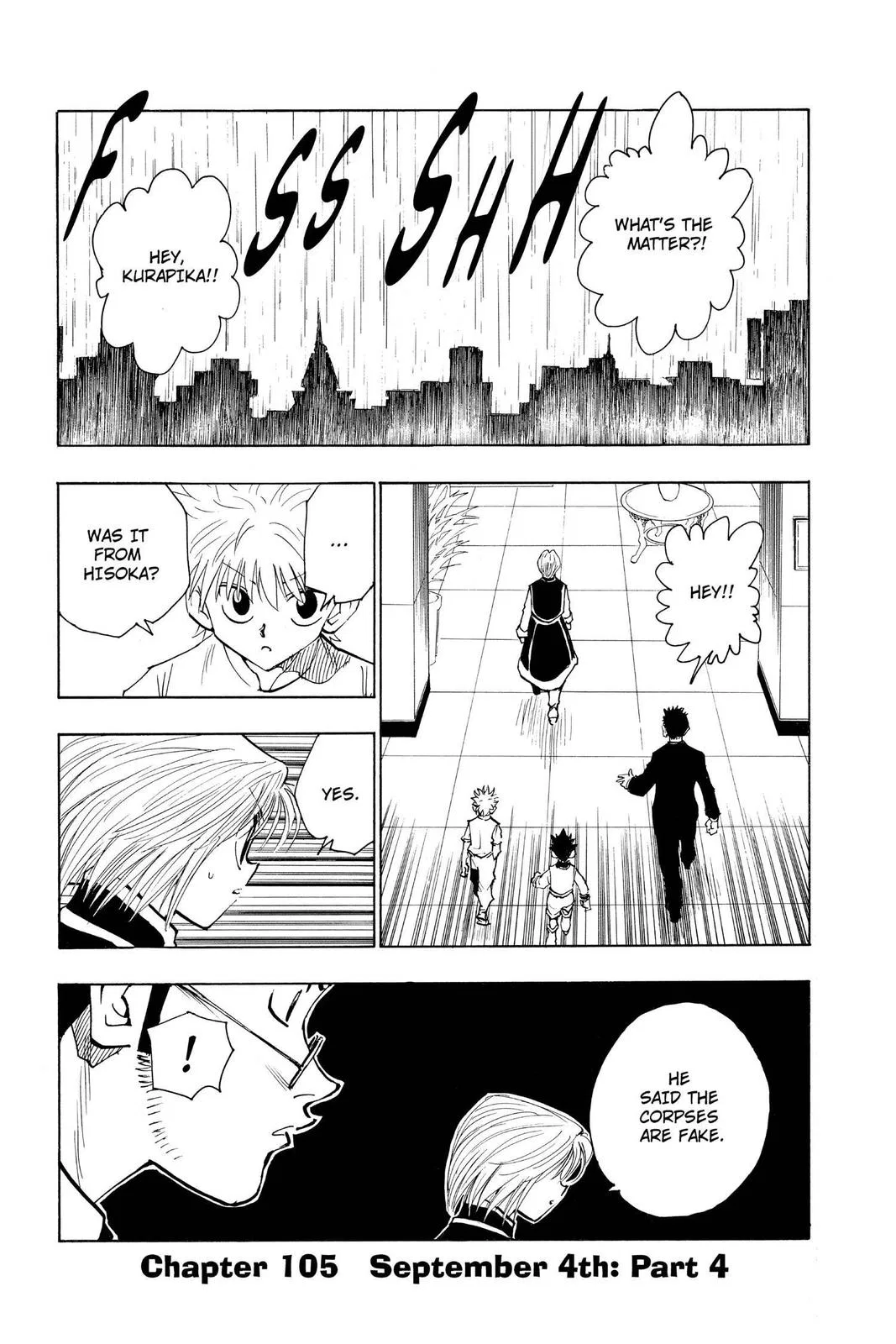 Hunter x Hunter Chapter 105 – Page 1
