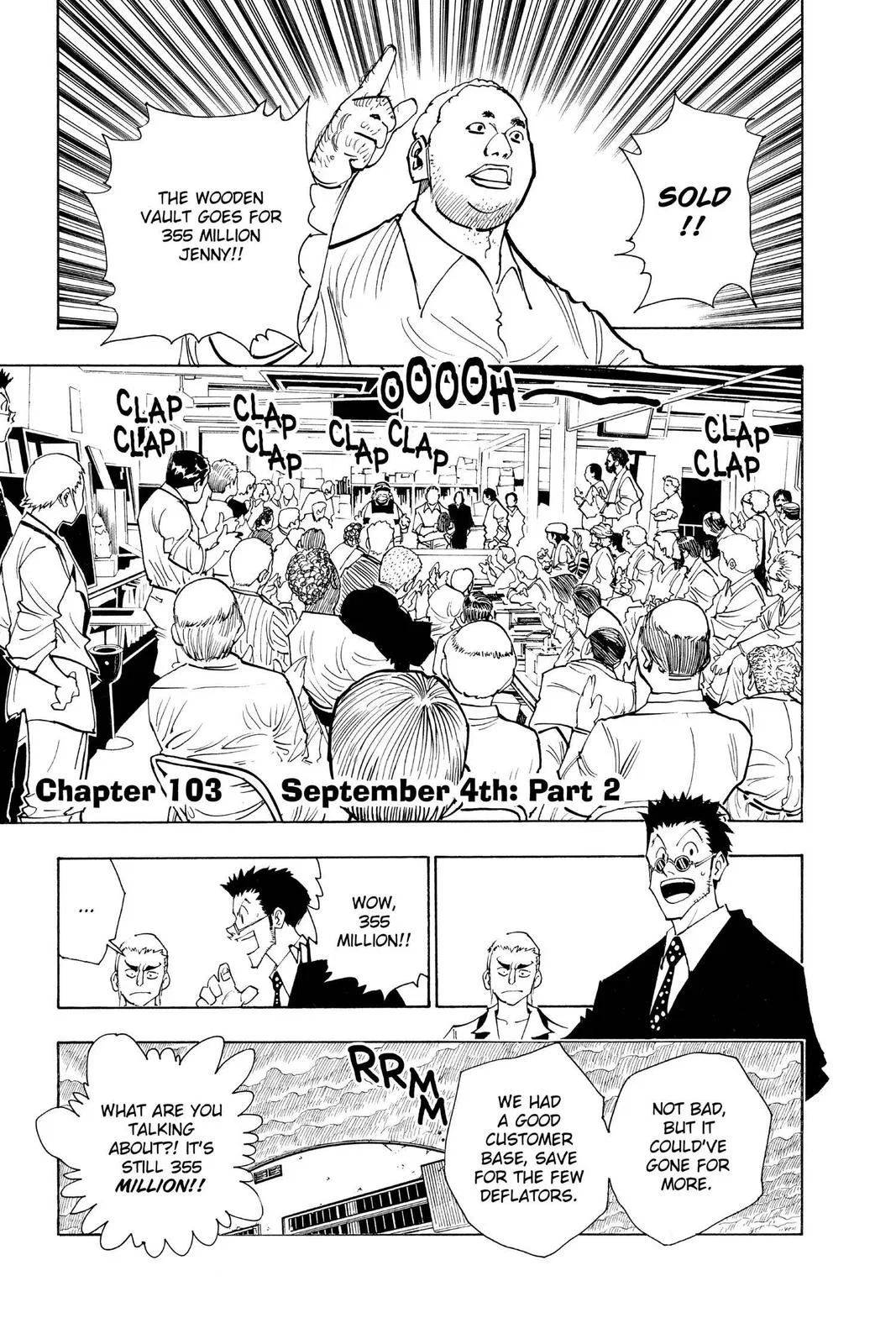 Hunter x Hunter Chapter 103 – Page 1