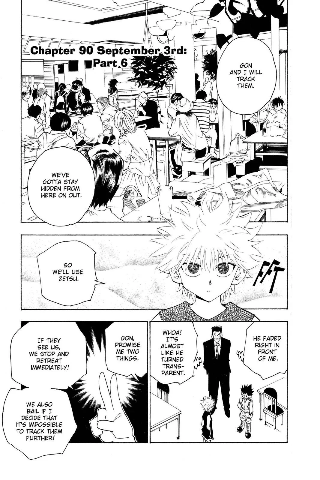 Hunter x Hunter Chapter 90 – Page 1