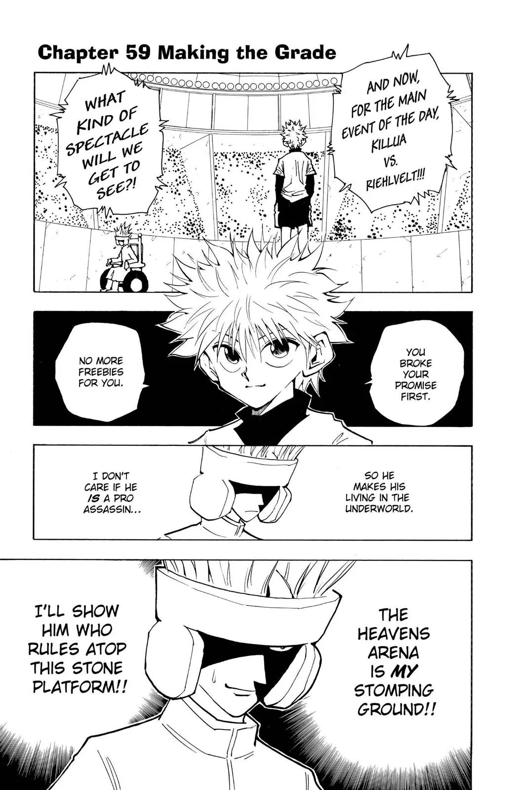 Hunter x Hunter Chapter 59 – Page 1