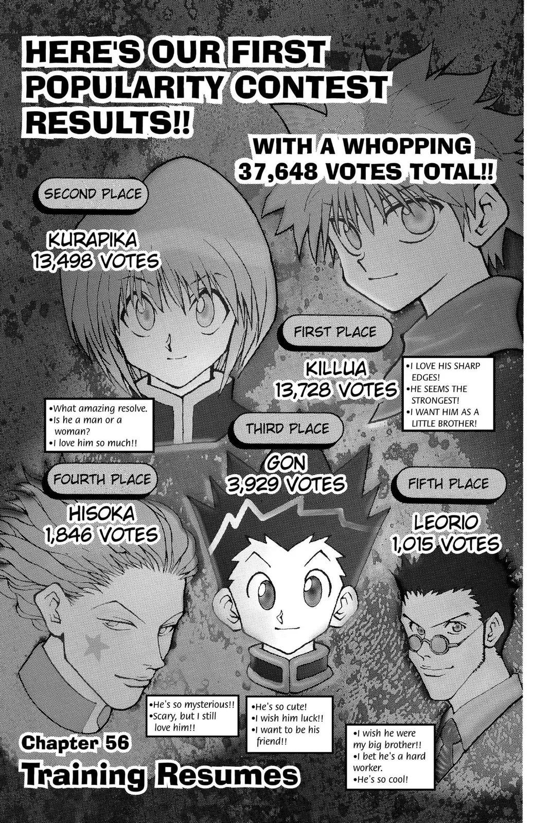 Hunter x Hunter Chapter 56 – Page 1