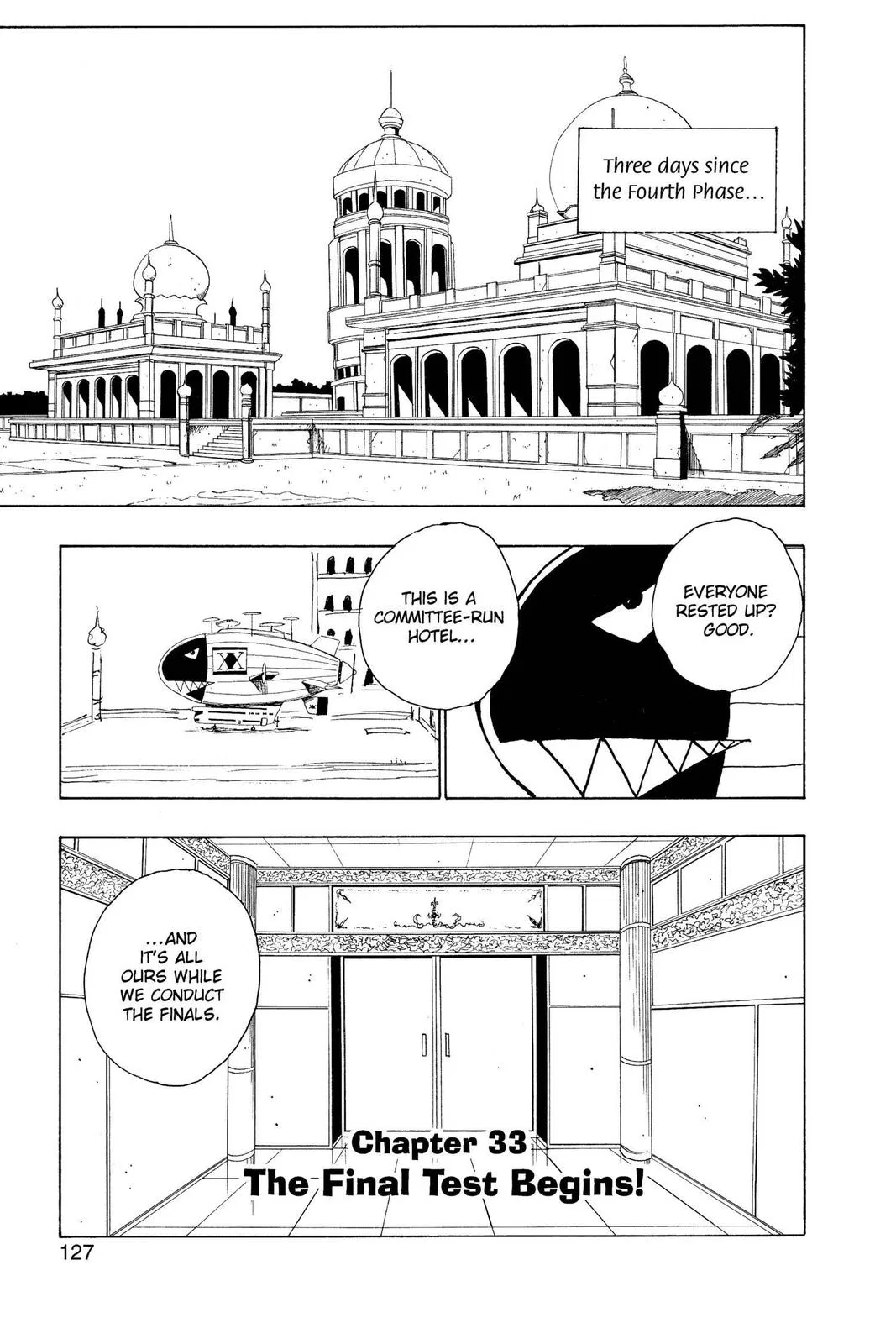 Hunter x Hunter Chapter 33 – Page 1