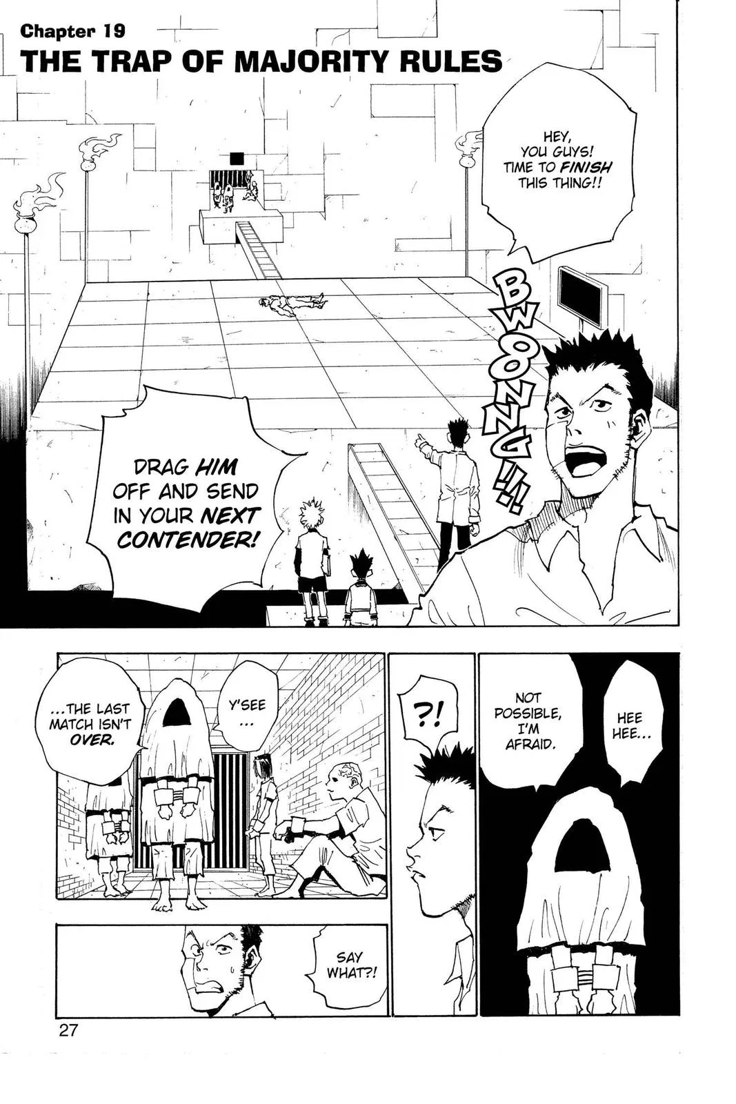 Hunter x Hunter Chapter 19 – Page 1