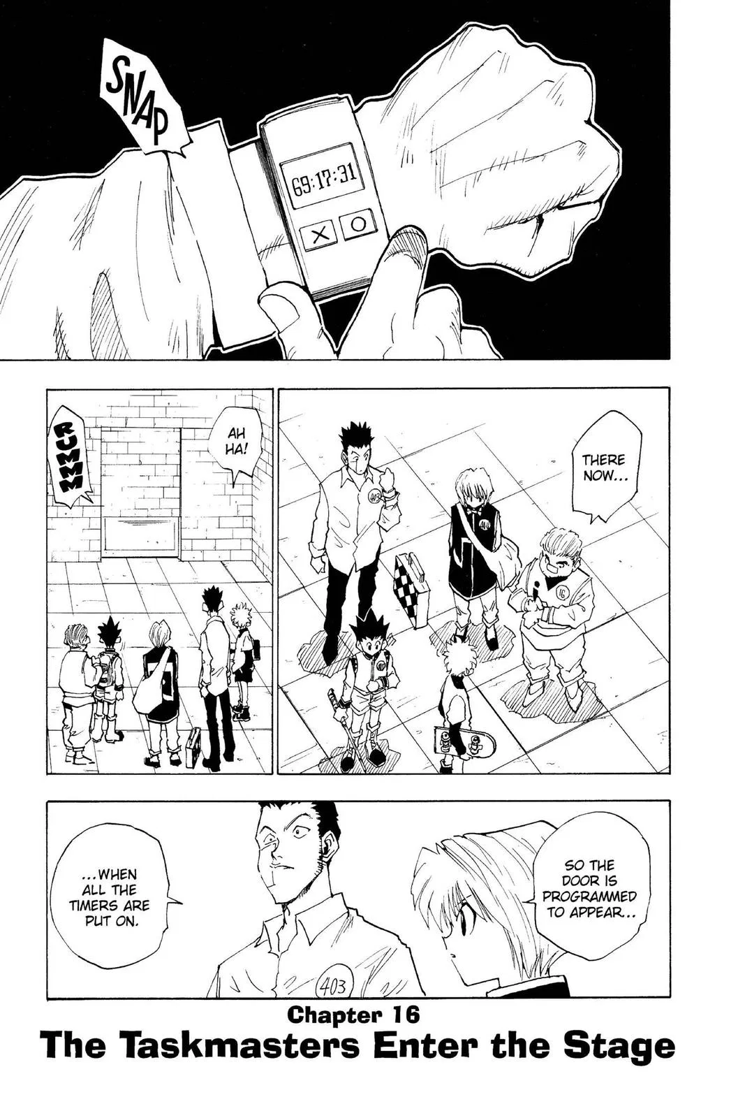 Hunter x Hunter Chapter 16 – Page 1