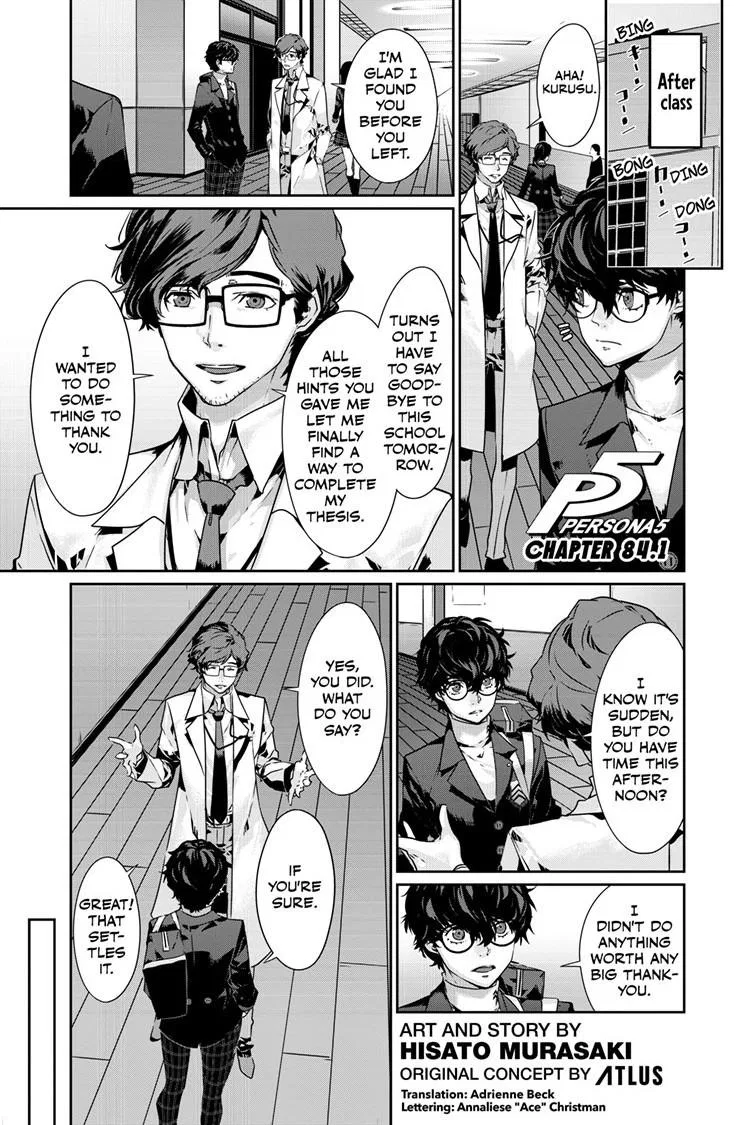 Persona 5 Chapter 84.1 – Page 1