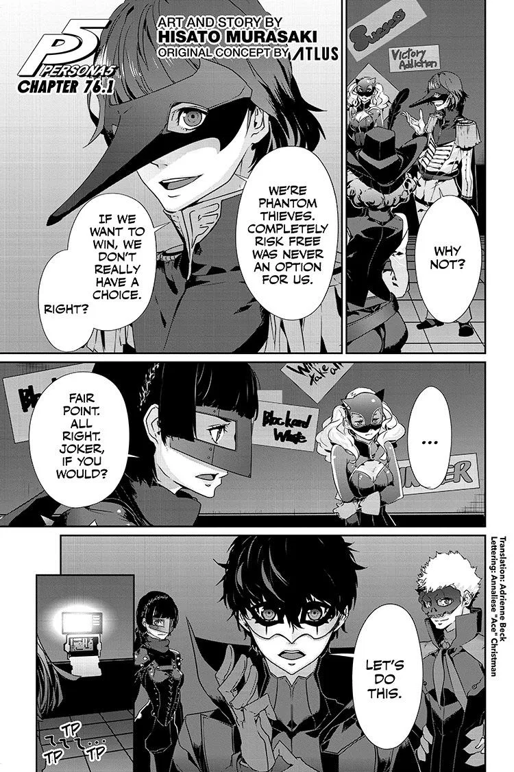 Persona 5 Chapter 76.1 – Page 1