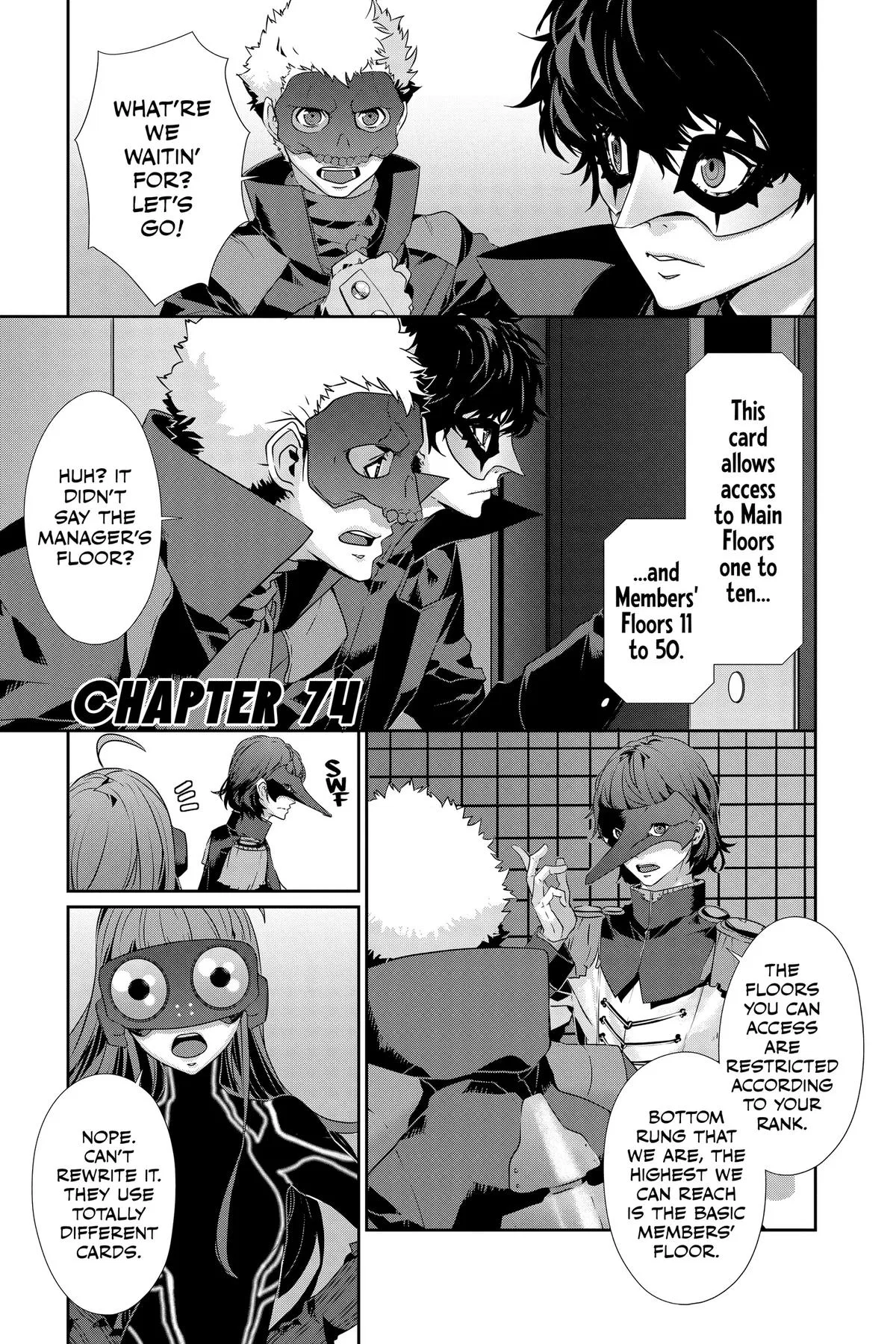 Persona 5 Chapter 74 – Page 1