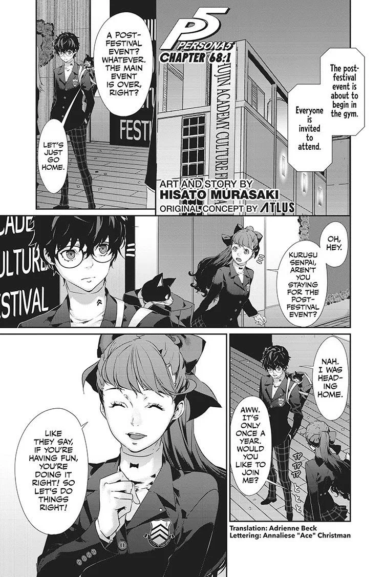 Persona 5 Chapter 68 – Page 1