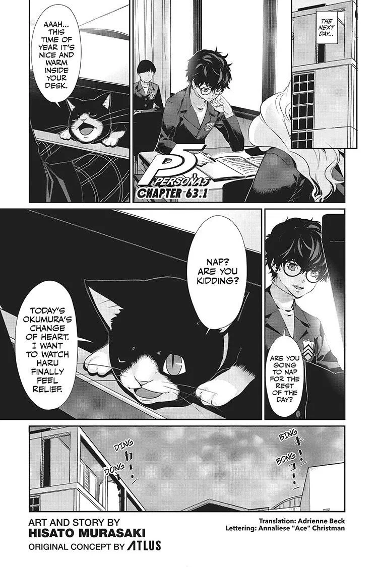 Persona 5 Chapter 63 – Page 1