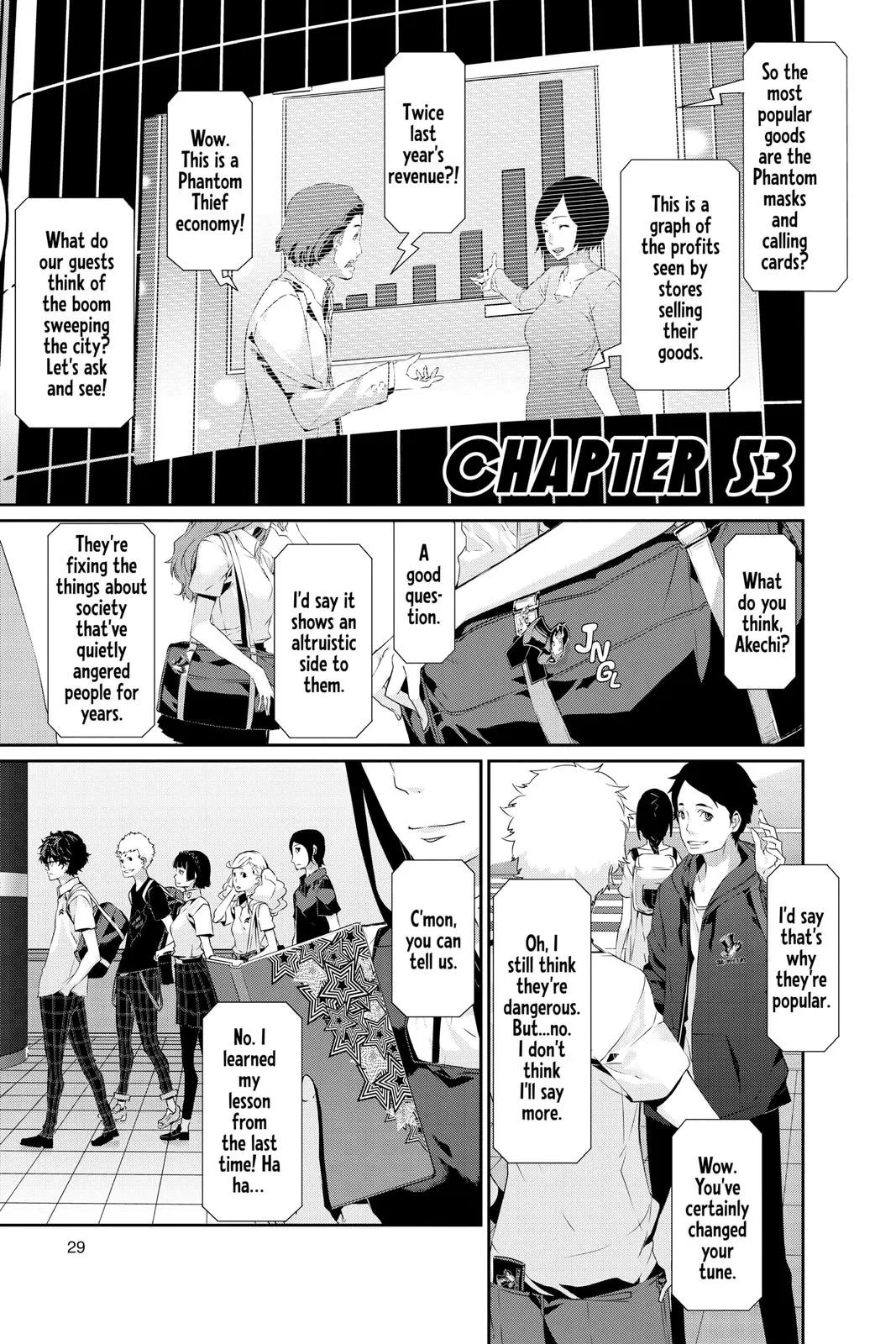Persona 5 Chapter 53 – Page 1