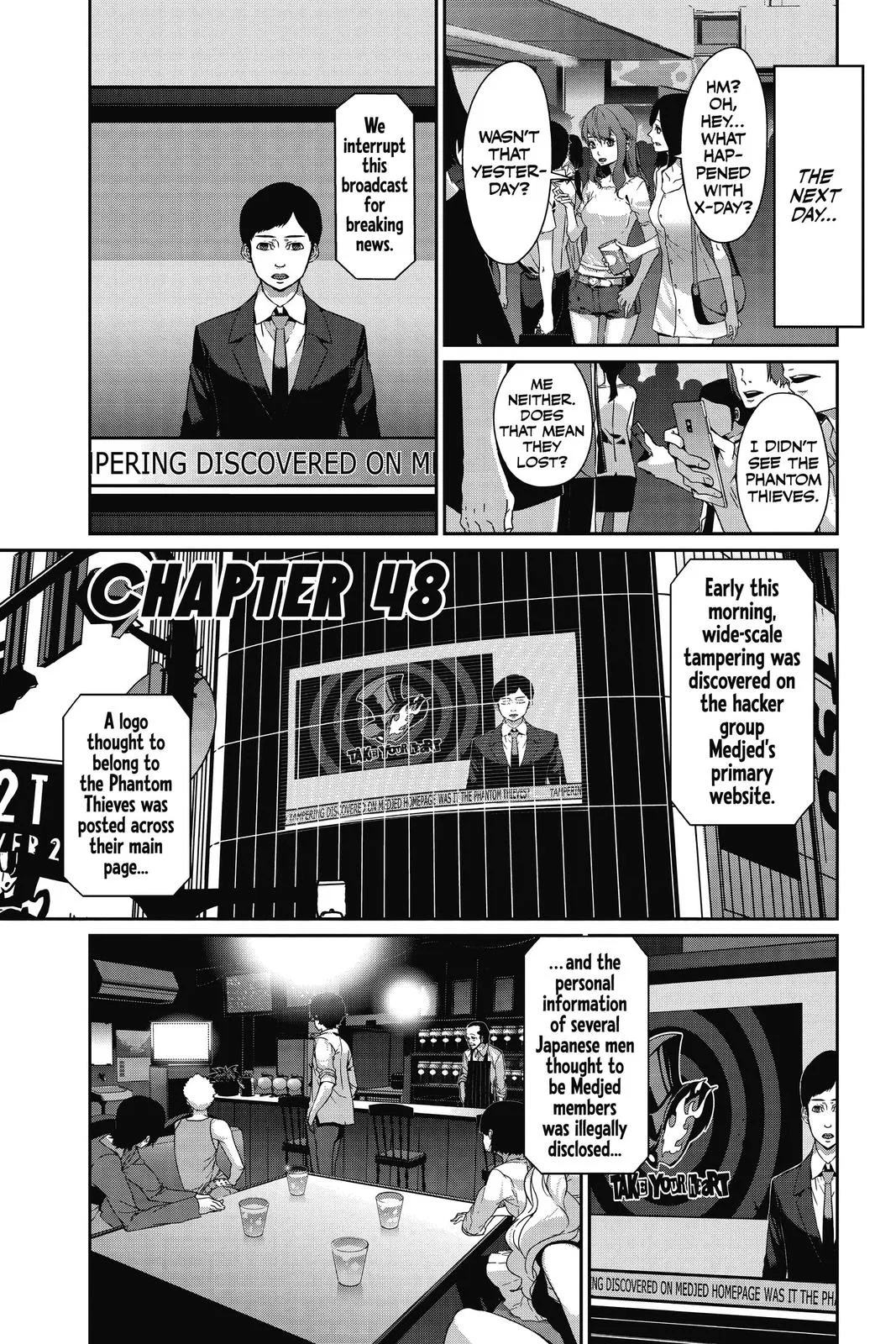 Persona 5 Chapter 48 – Page 1