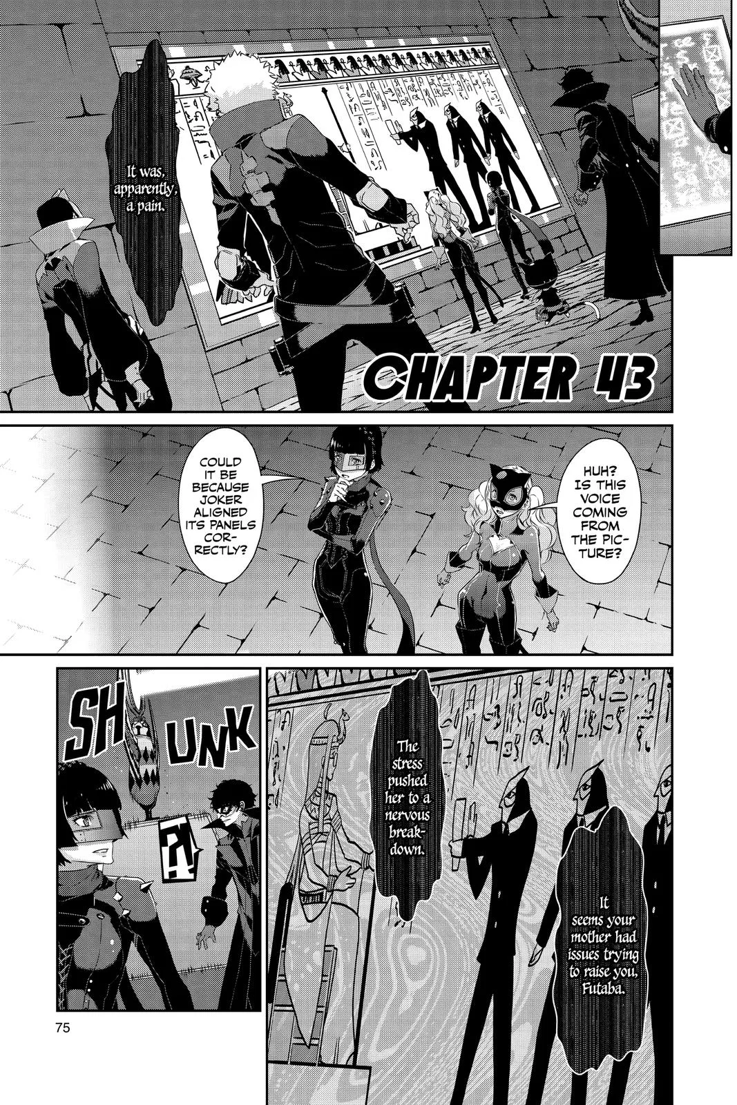 Persona 5 Chapter 43 – Page 1