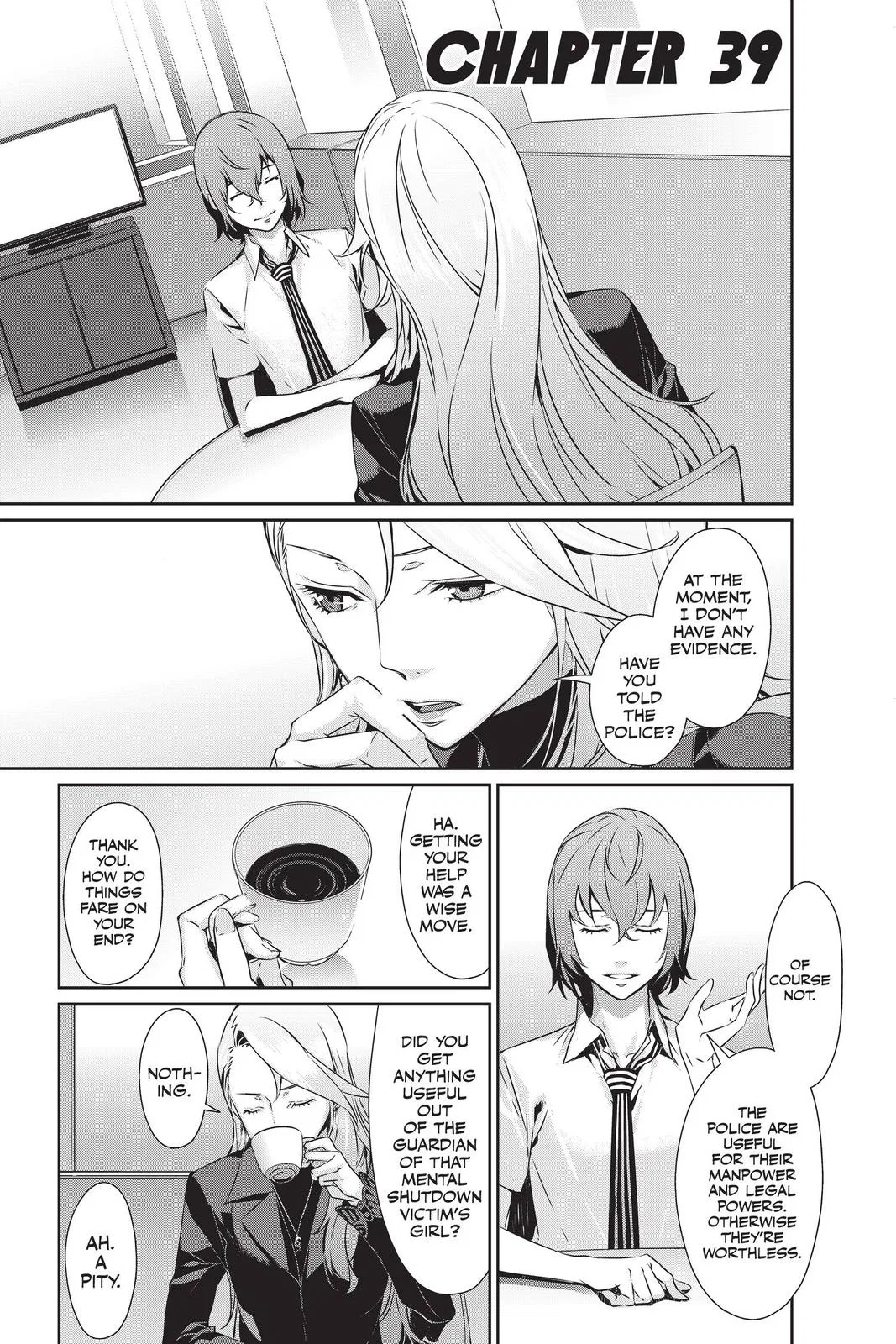 Persona 5 Chapter 39 – Page 1